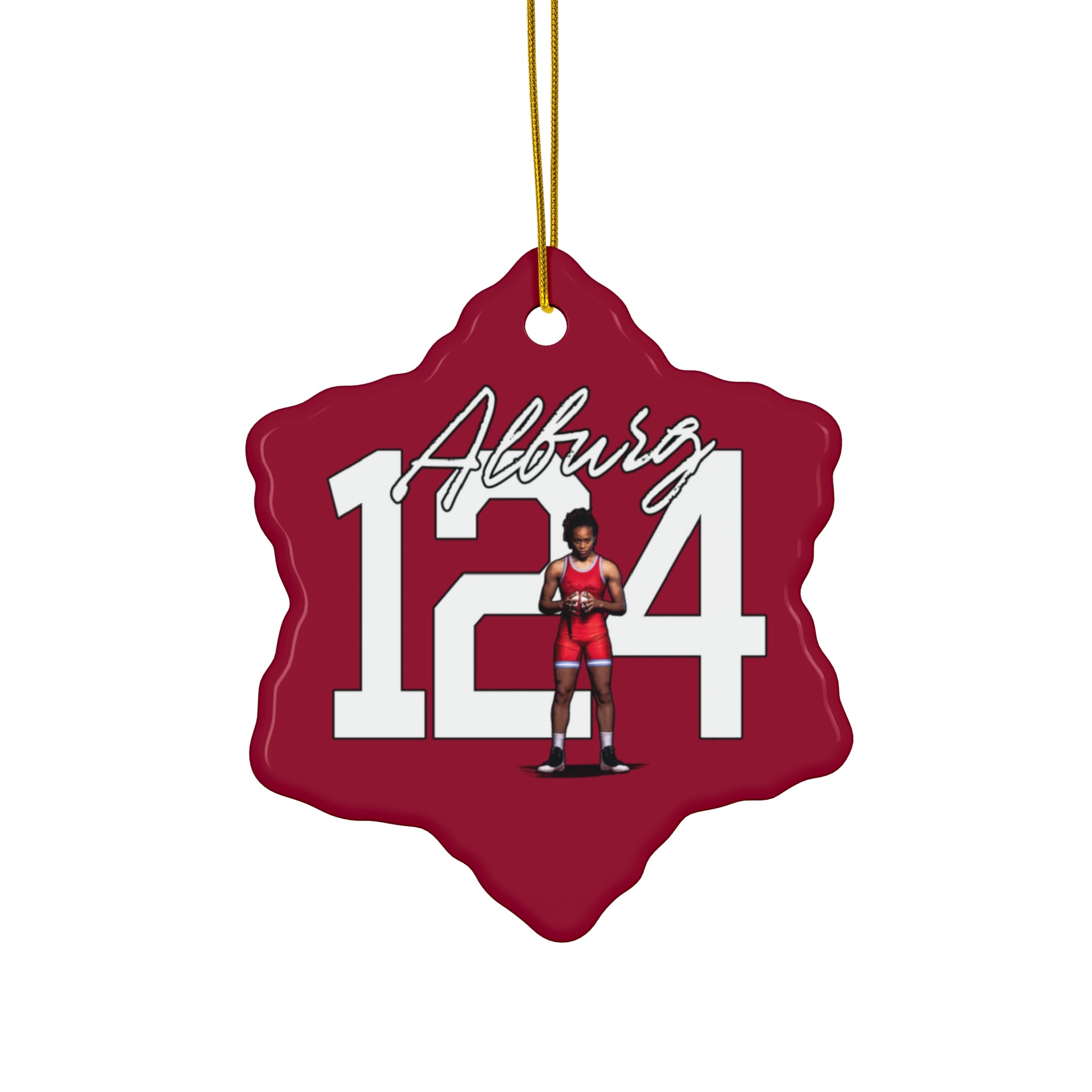 Chanelle Alburg Ceramic Ornament