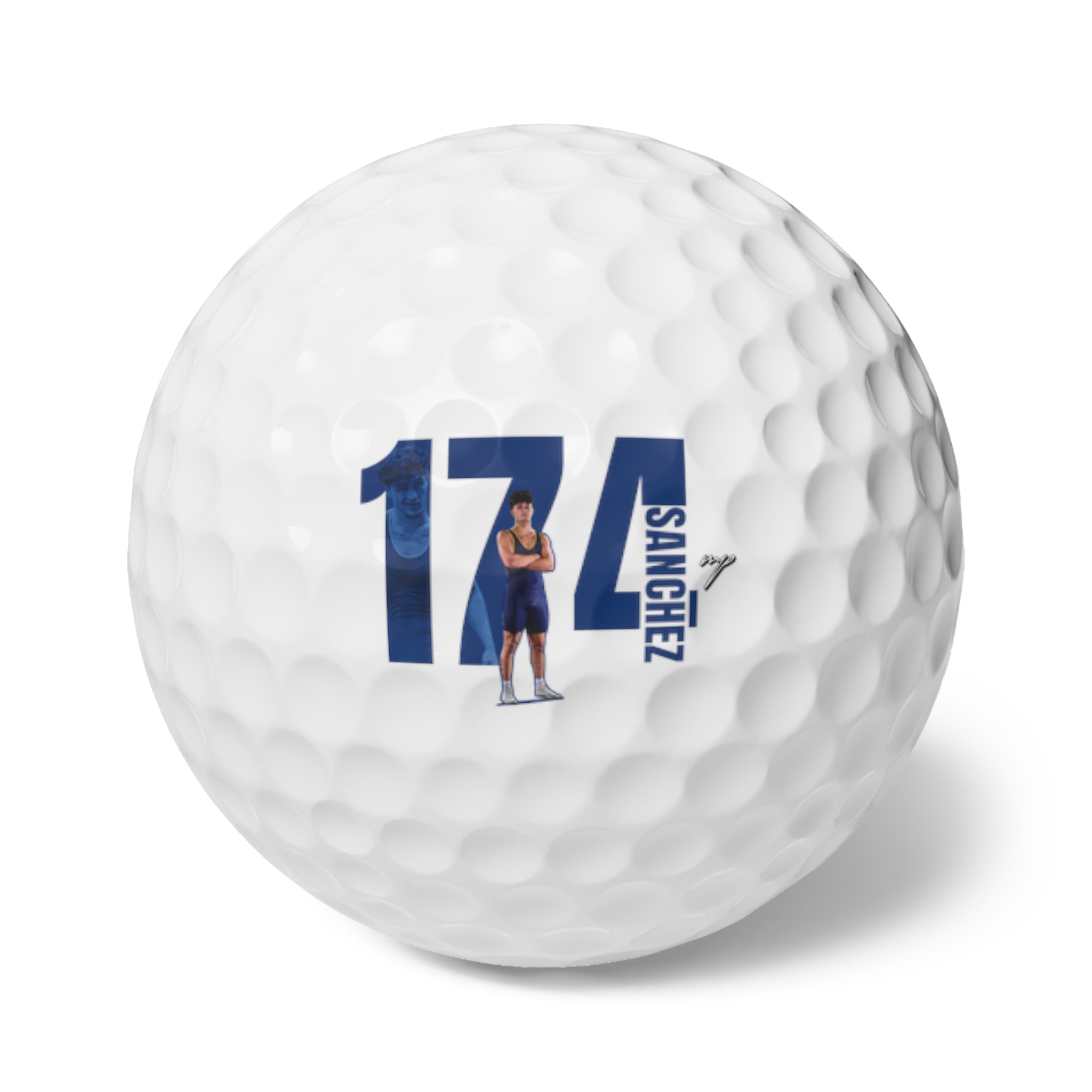 Christopher Sanchez Golf Balls, 6pc