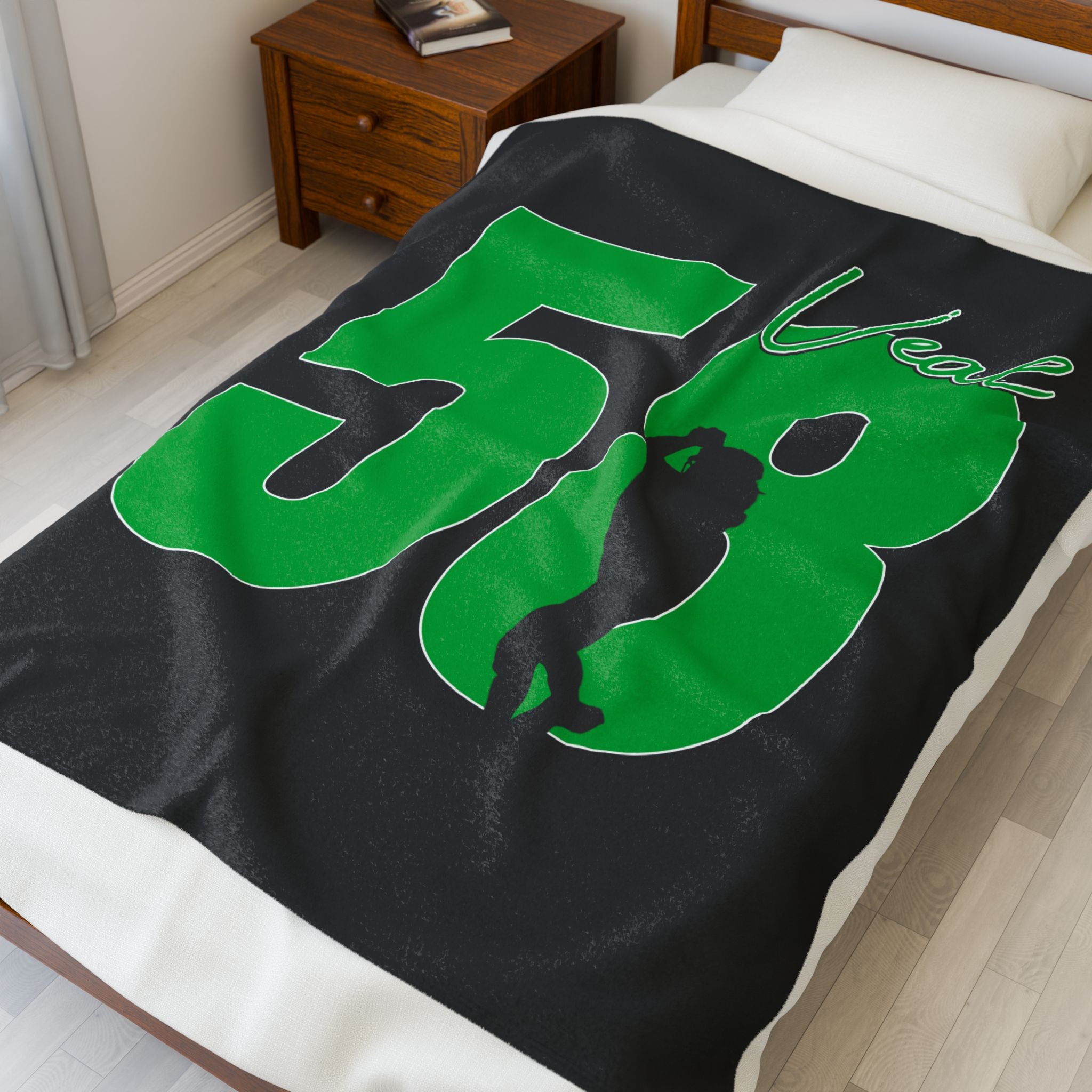 Maddie Veal Velveteen Plush Blanket