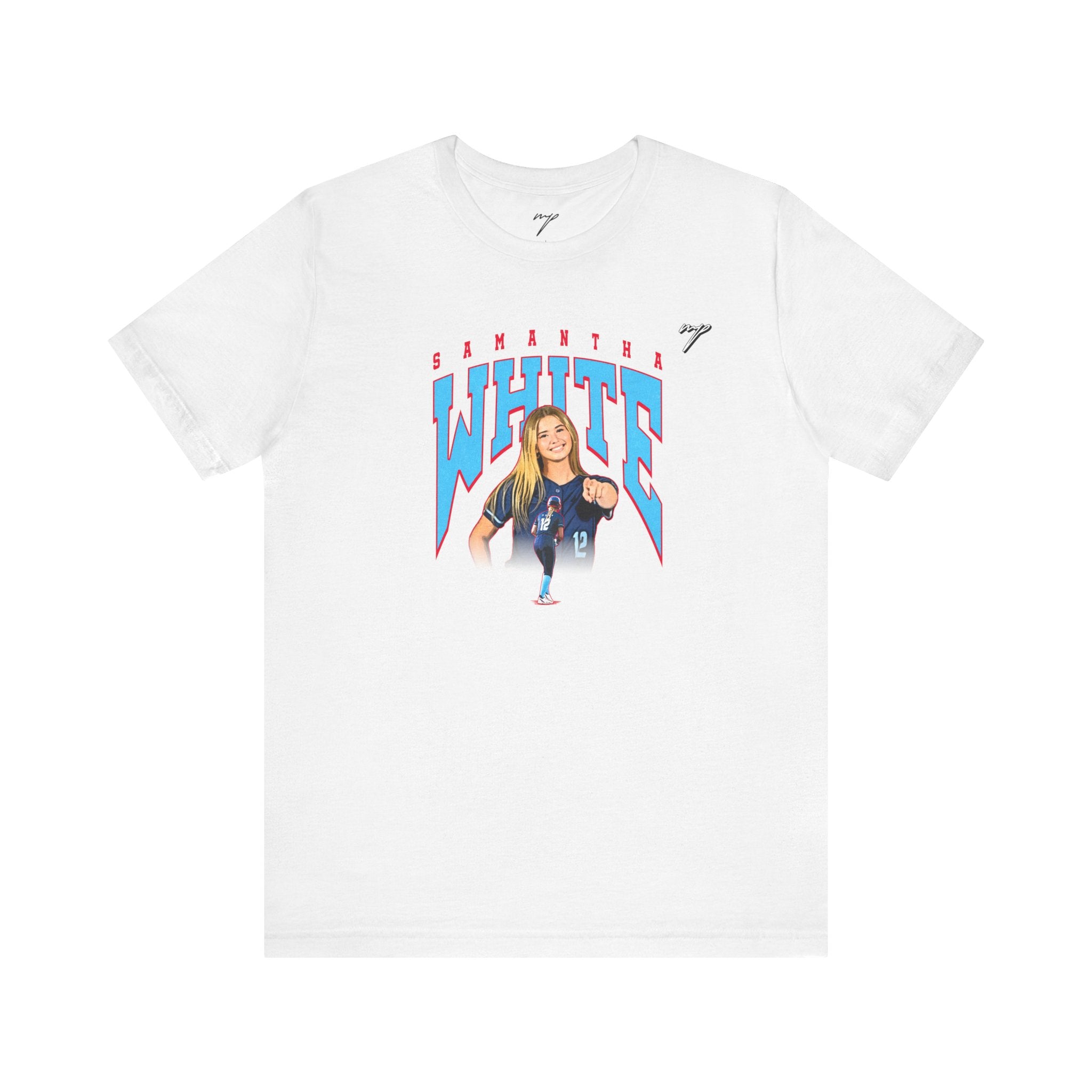 Samantha White Graphic Tee