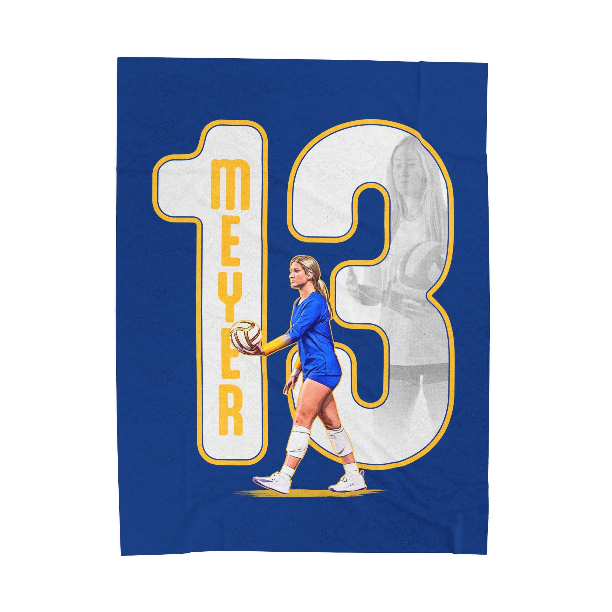 Mallorie Meyer Velveteen Plush Blanket