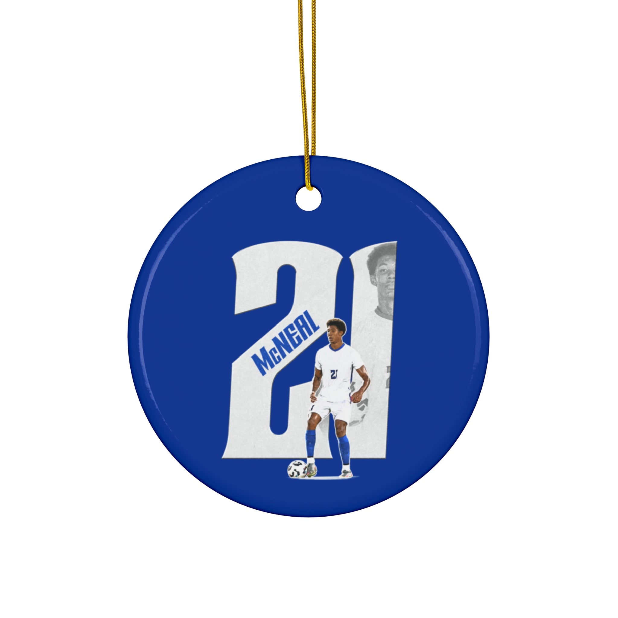 Jacksen McNeal Ceramic Ornament