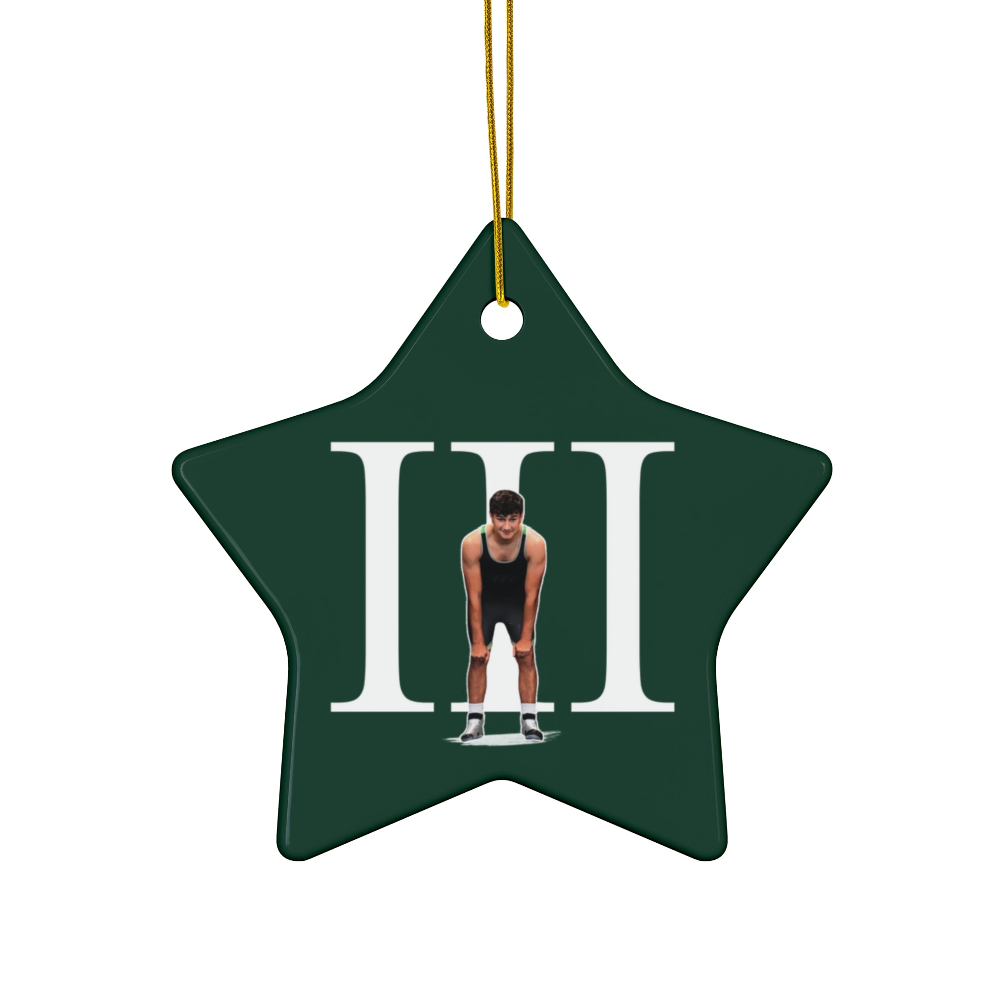 Richard Flores III Ceramic Ornament