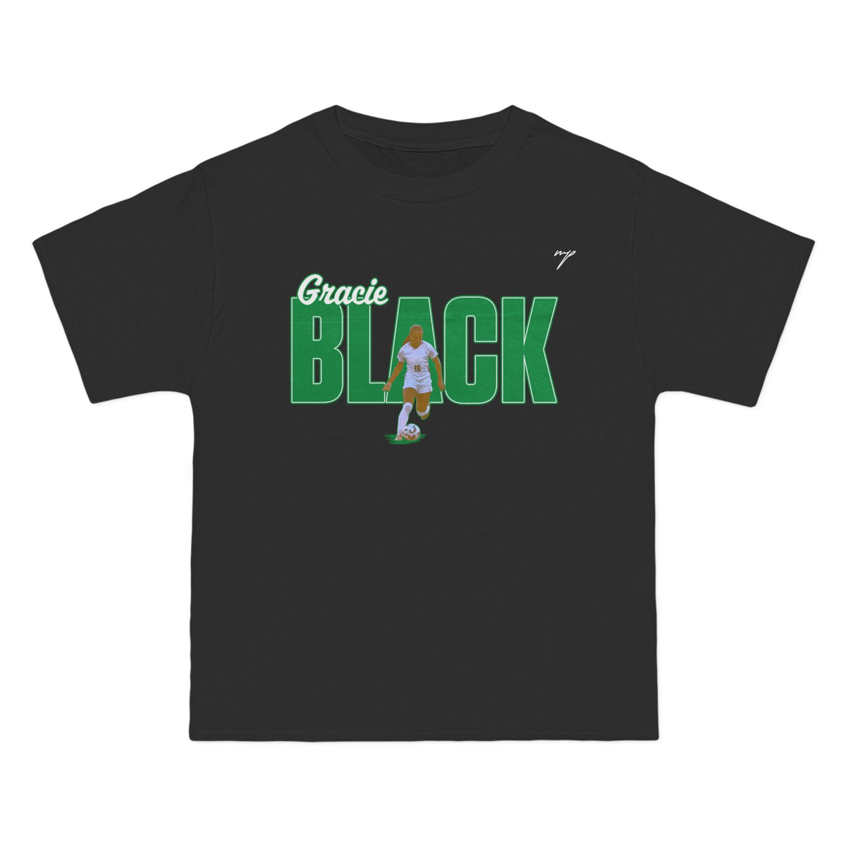 Gracie Black Vintage Tee