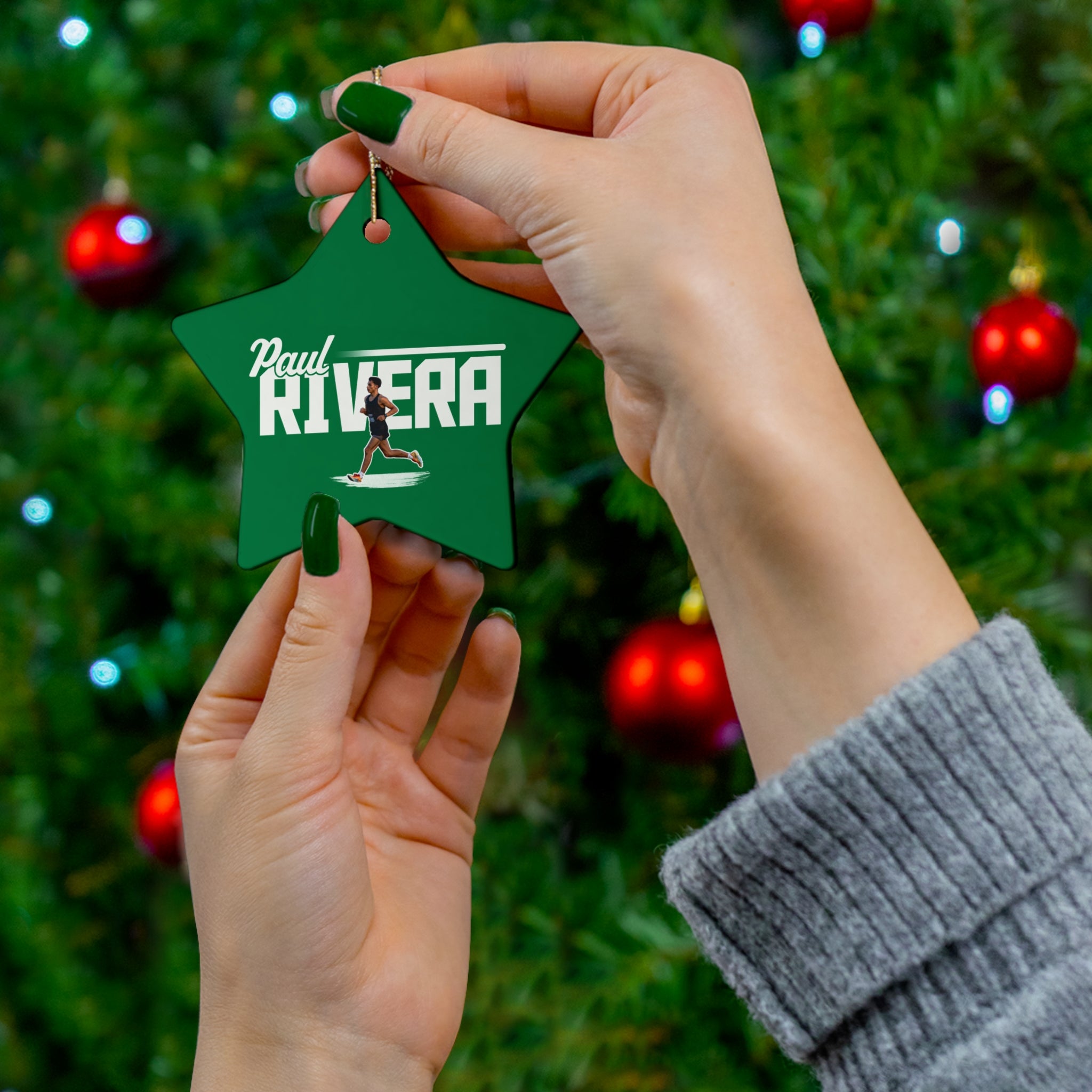 Paul Rivera Ceramic Ornament