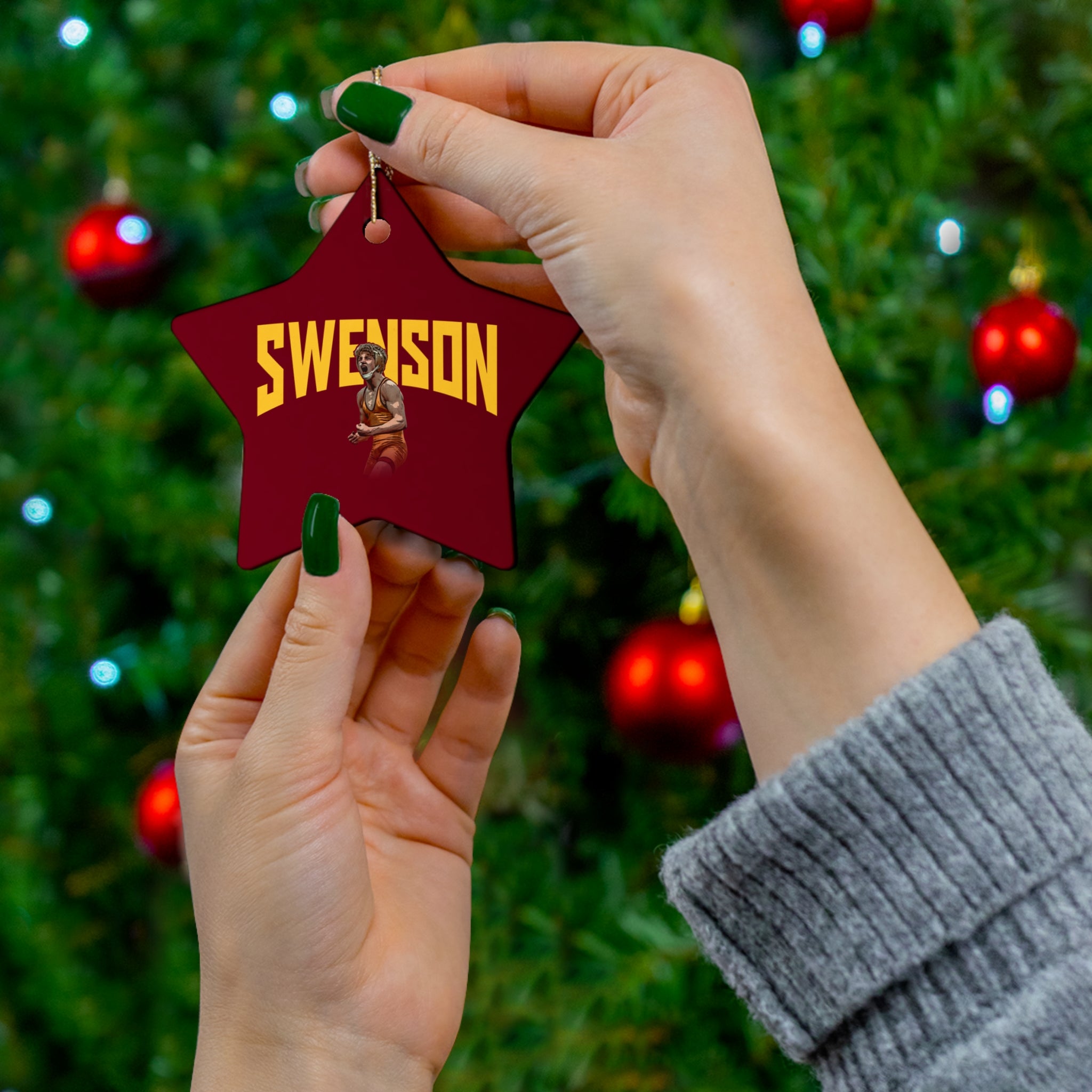 Brett Swenson Ceramic Ornament