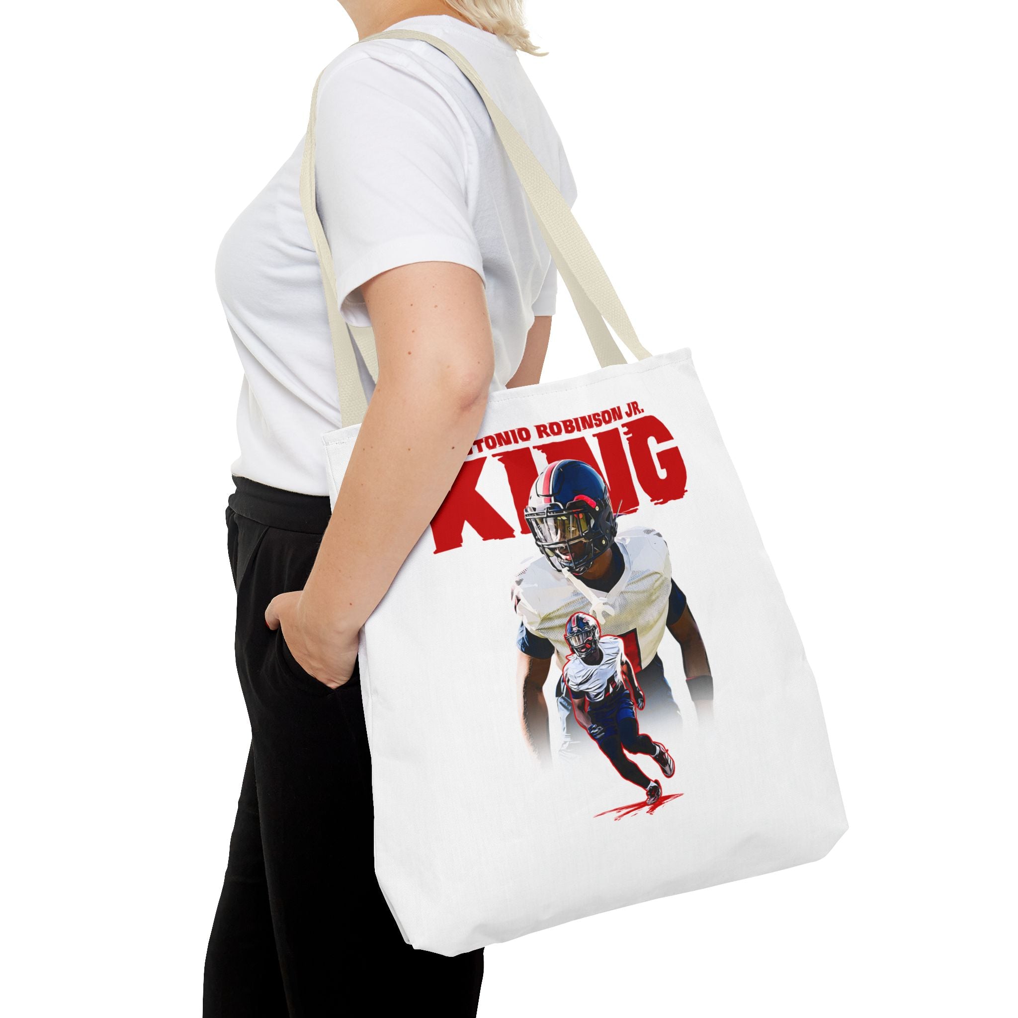 Antonio Robinson Jr Custom Tote Bag