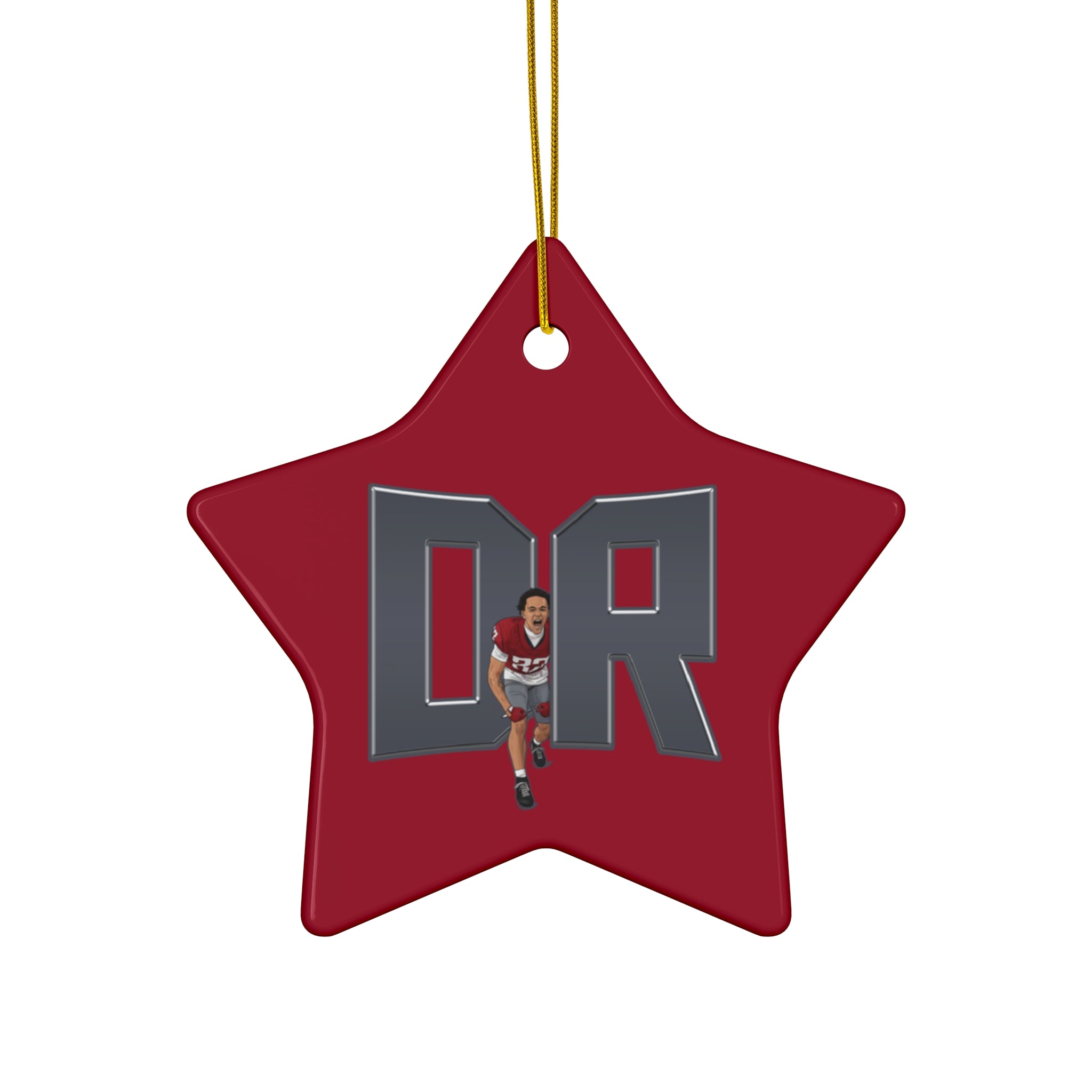 Damarius Russell Ceramic Ornament