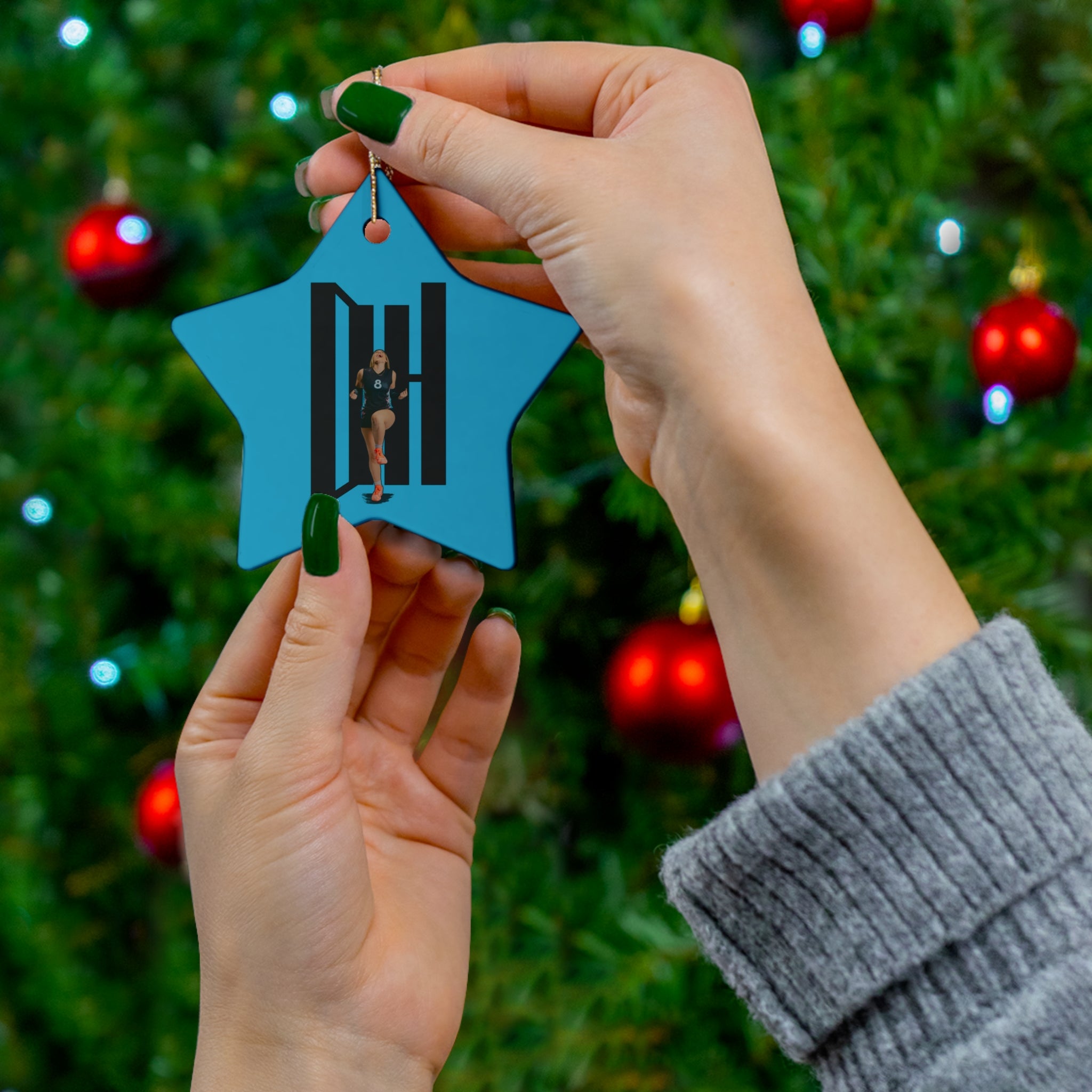 Dalani Hernandez Ceramic Ornament