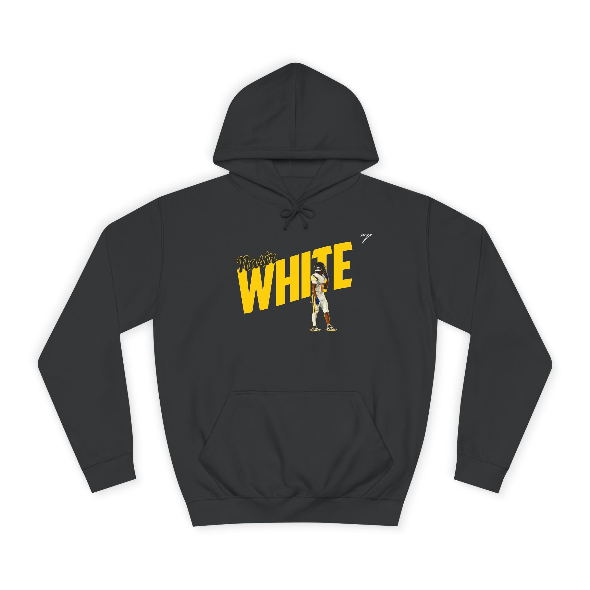 Nasir White Hoodie