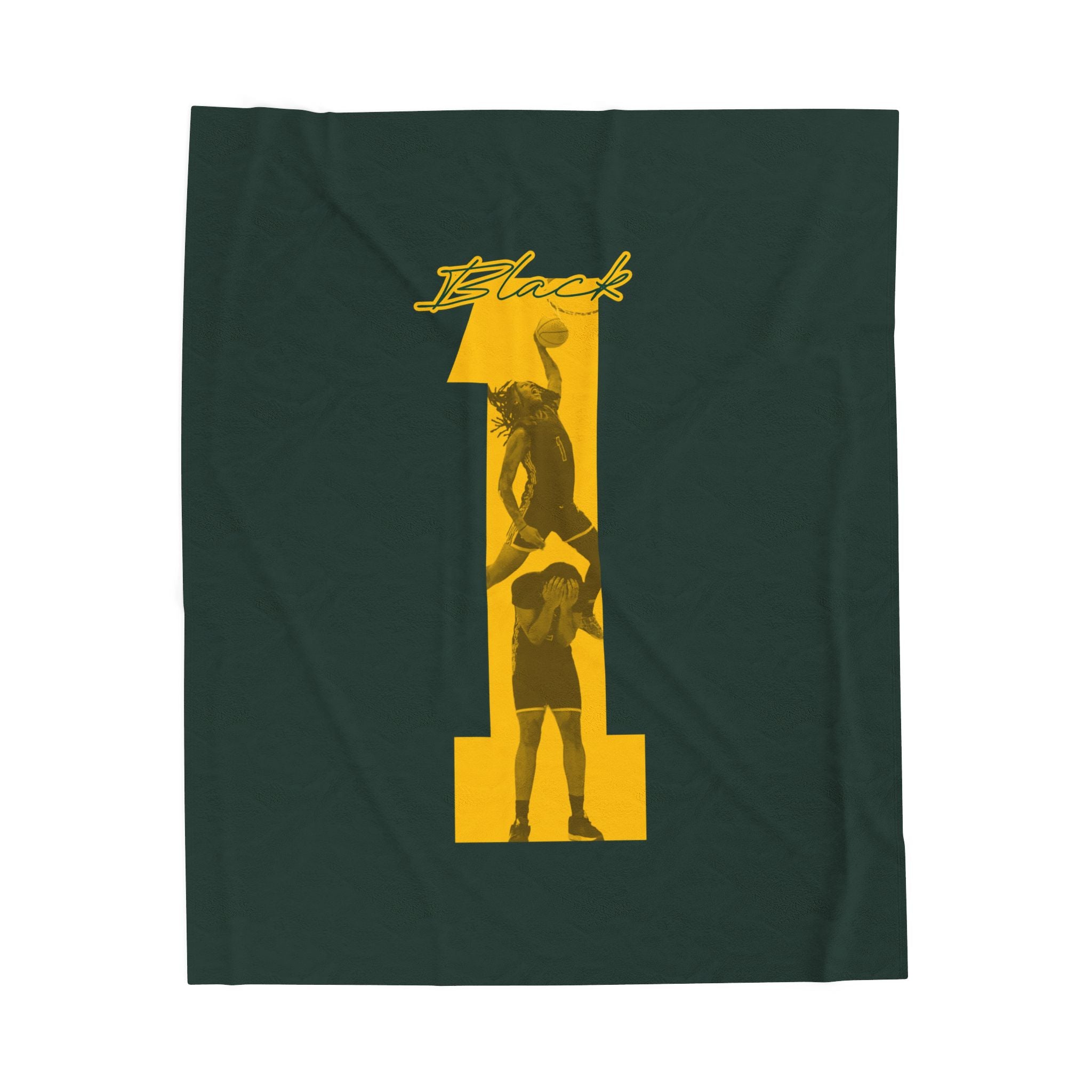 Bruce Black Blanket
