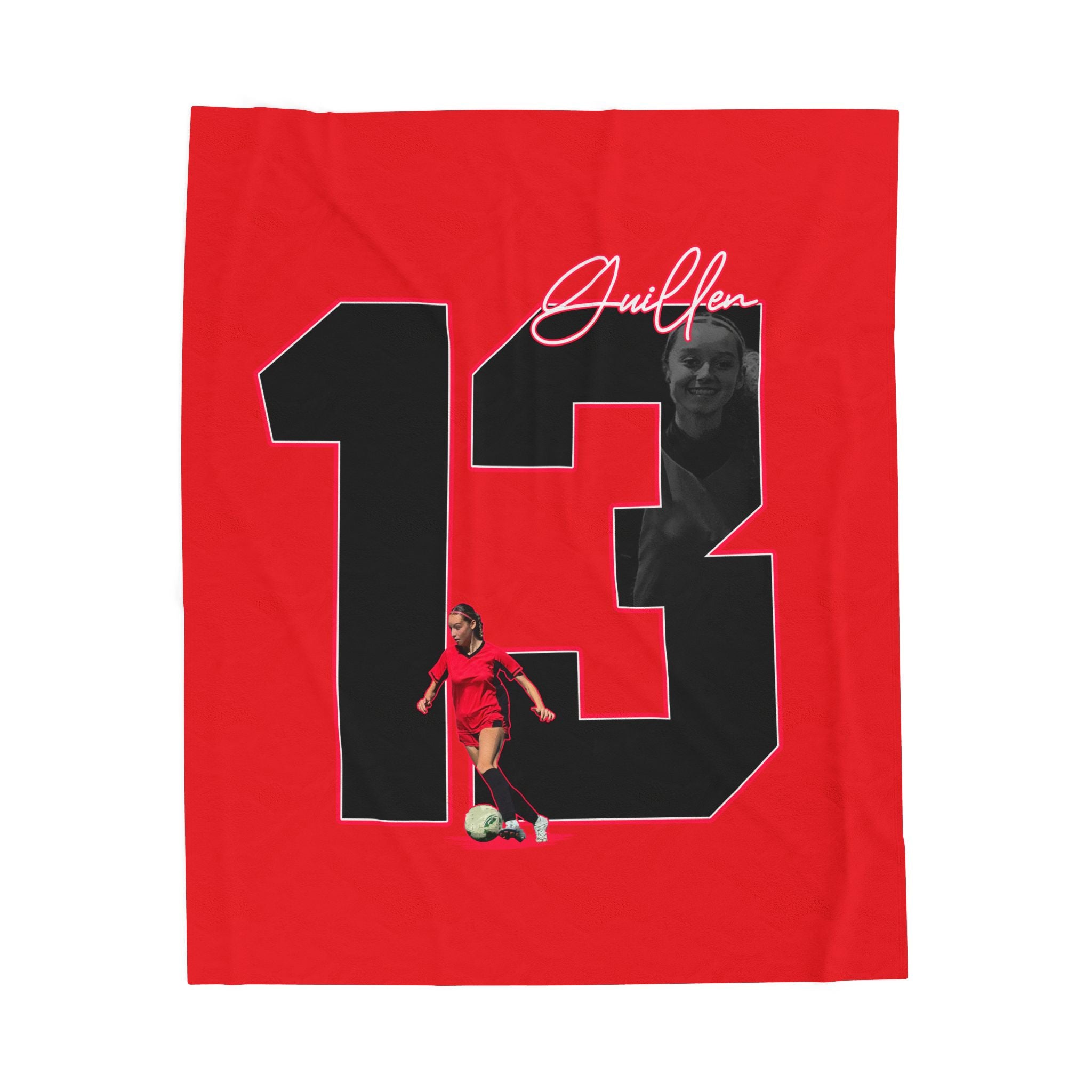 Aliana Guillen Velveteen Plush Blanket
