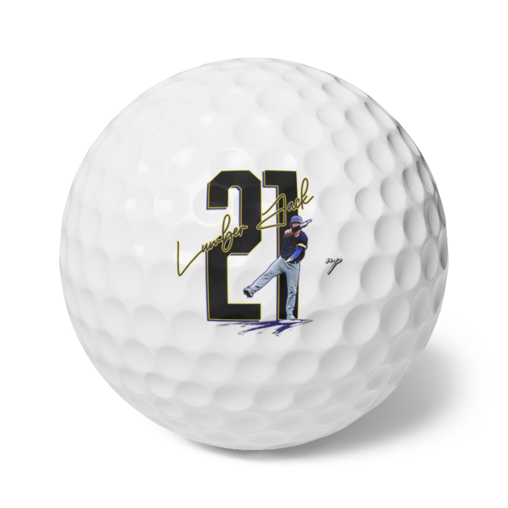 Jackson Legg Golf Balls, 6pc