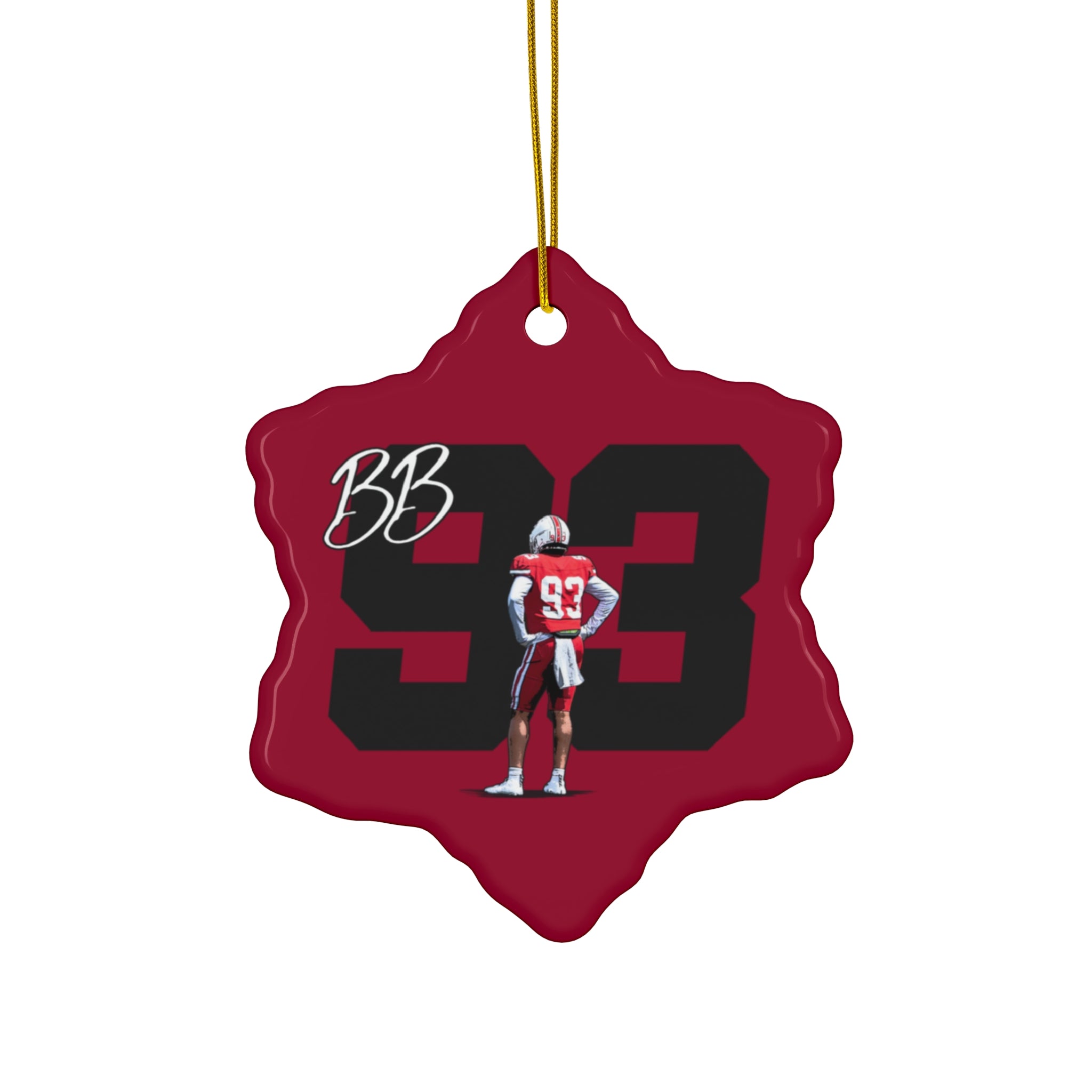 Vaschon Blount Jr Ceramic Ornament