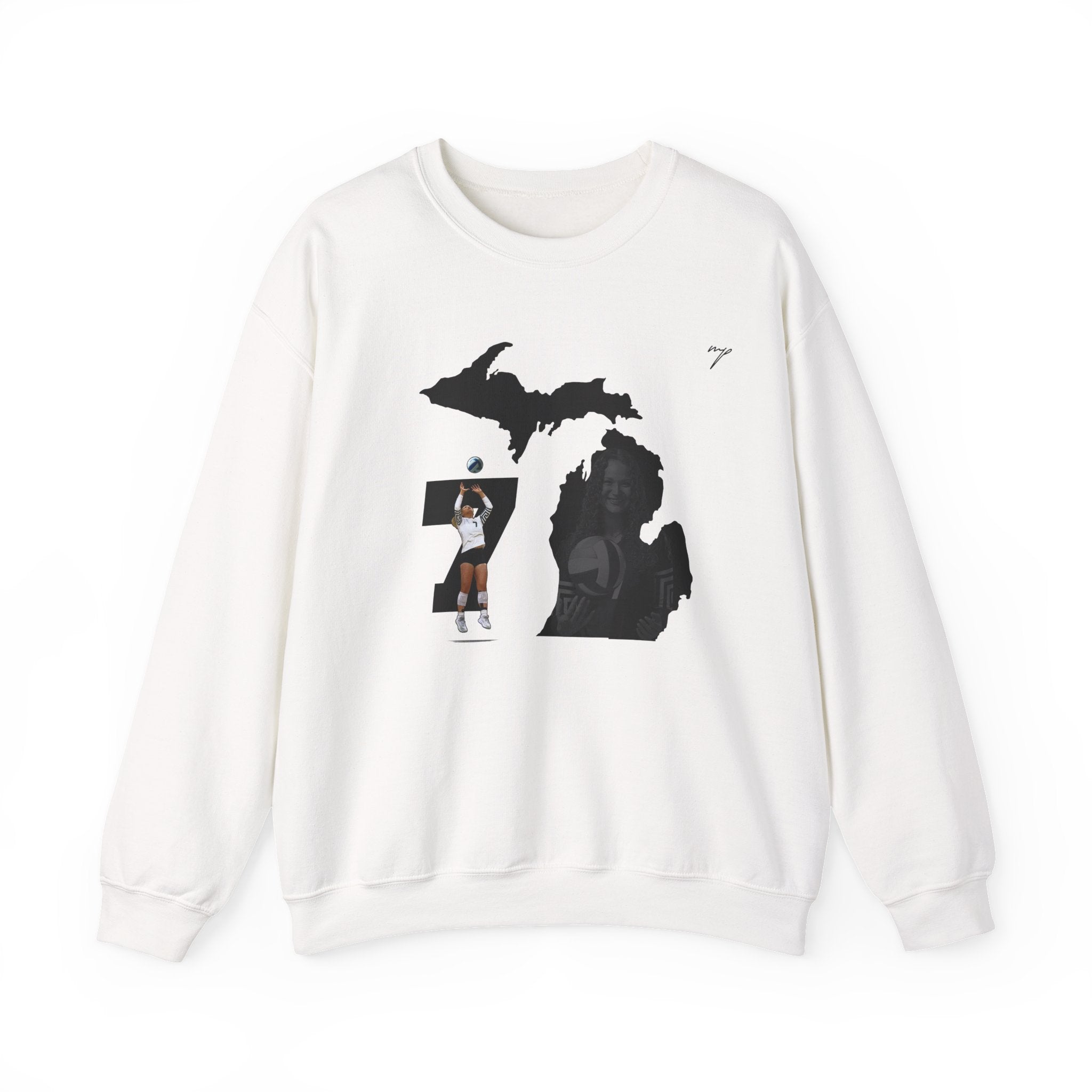 Malayah Long Crewneck