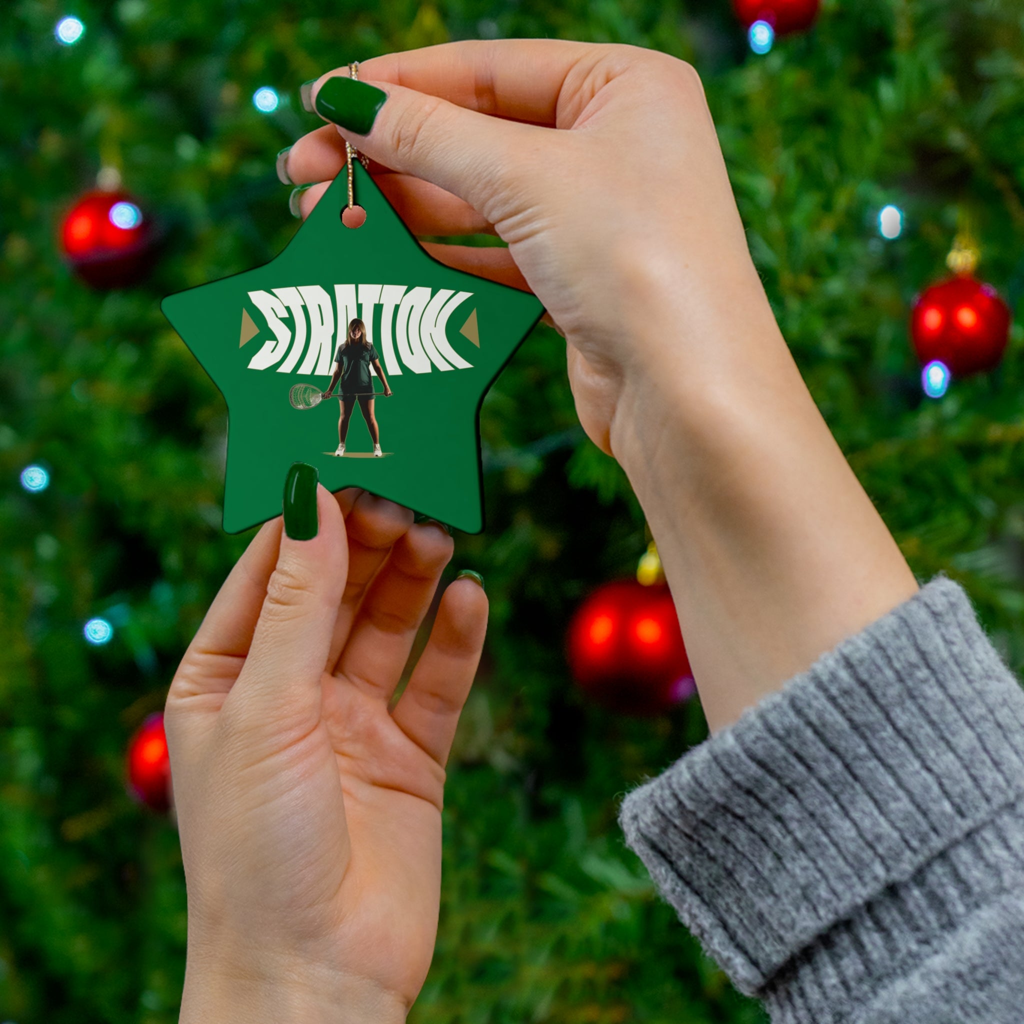 Hailey Stratton Ceramic Ornament