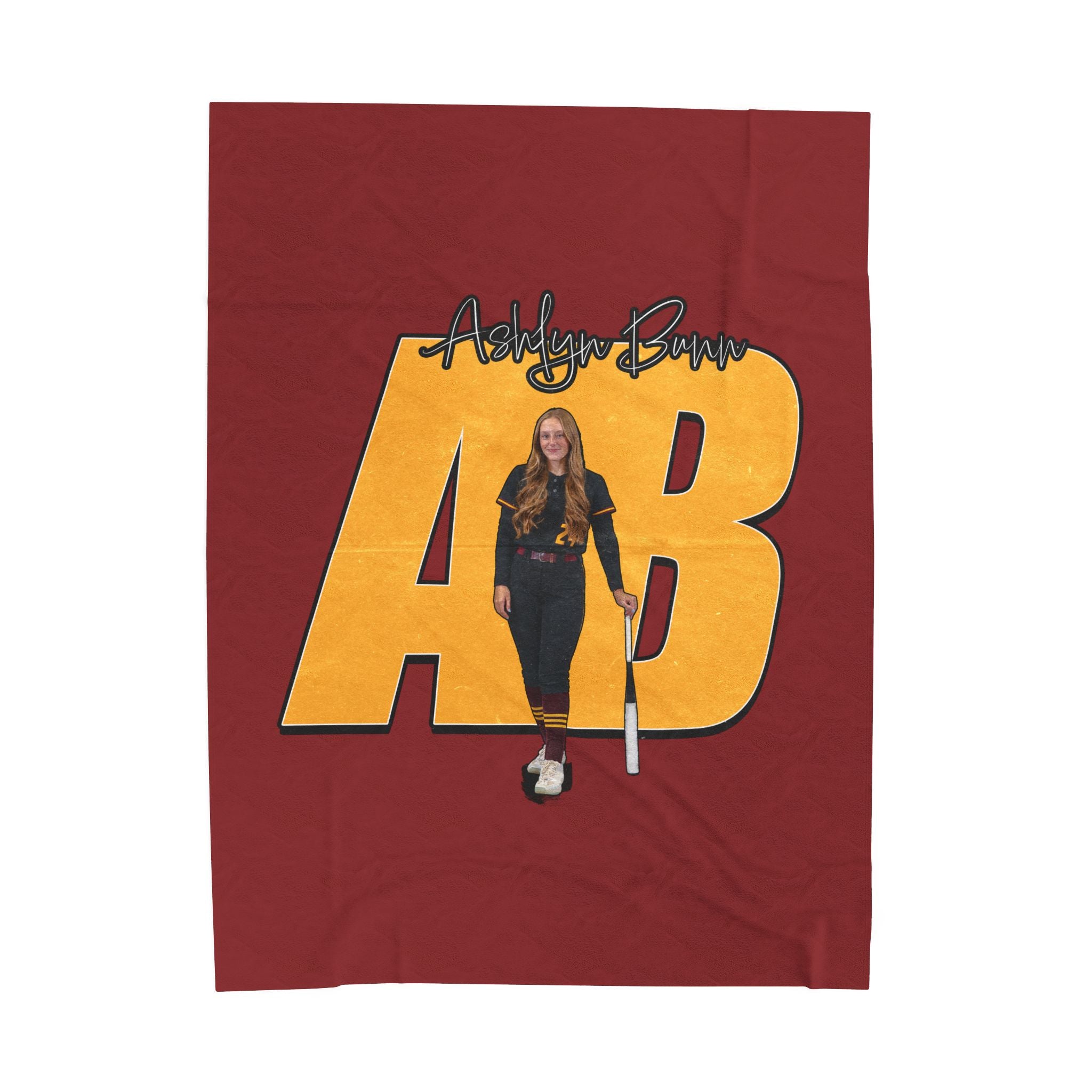 Ashlyn Bunn Velveteen Plush Blanket