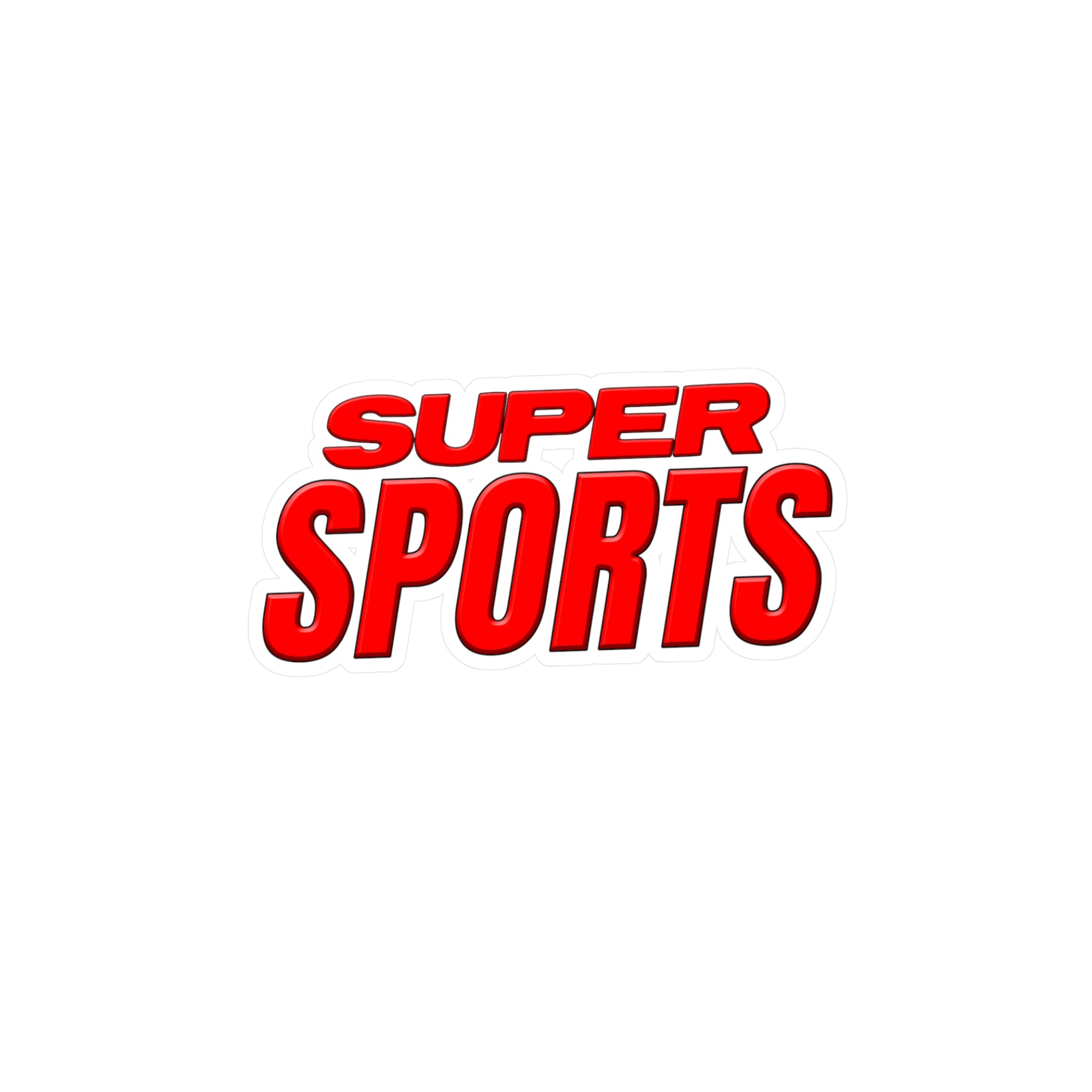 Super Sports Vinyl Decals