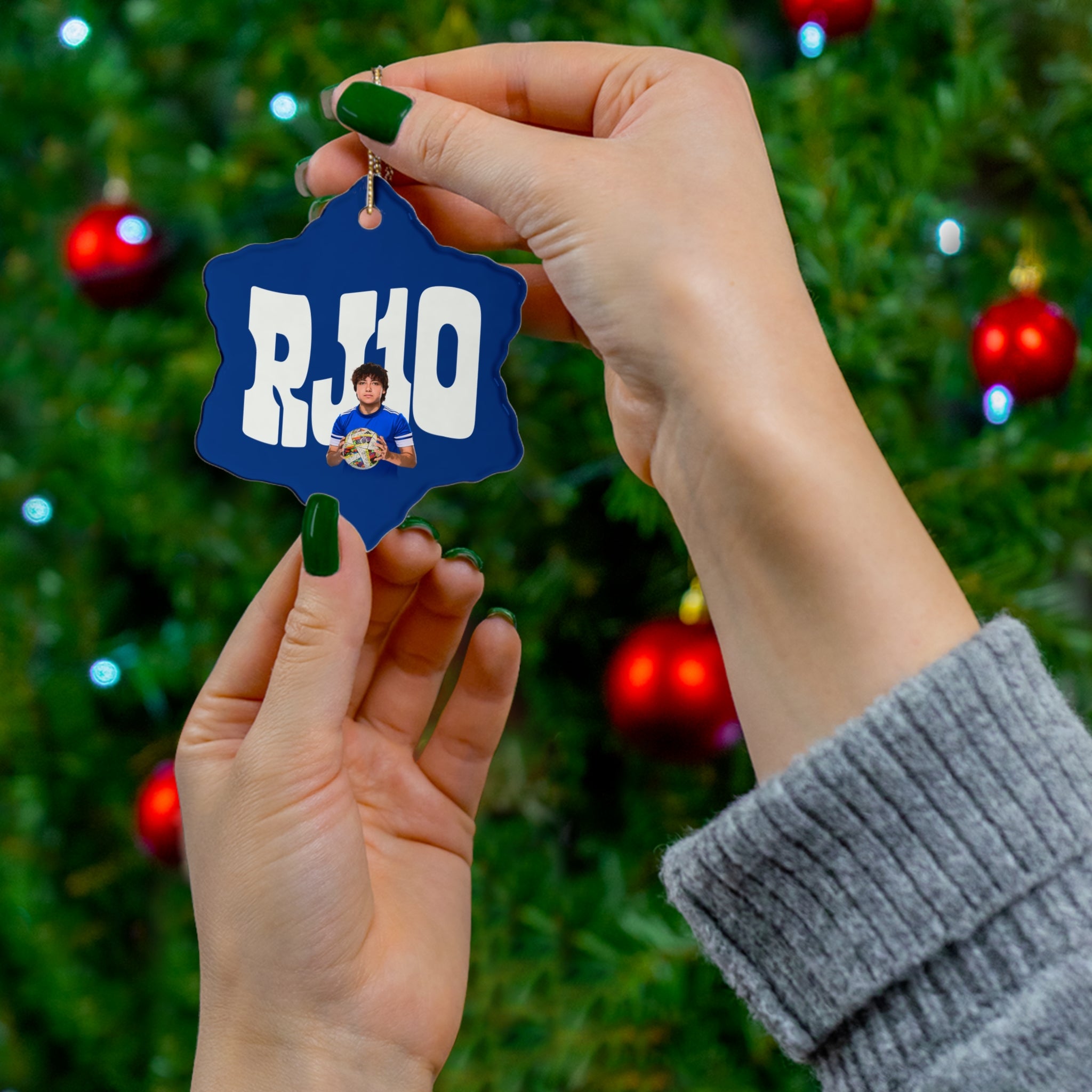 RJ Ibarra Ceramic Ornament