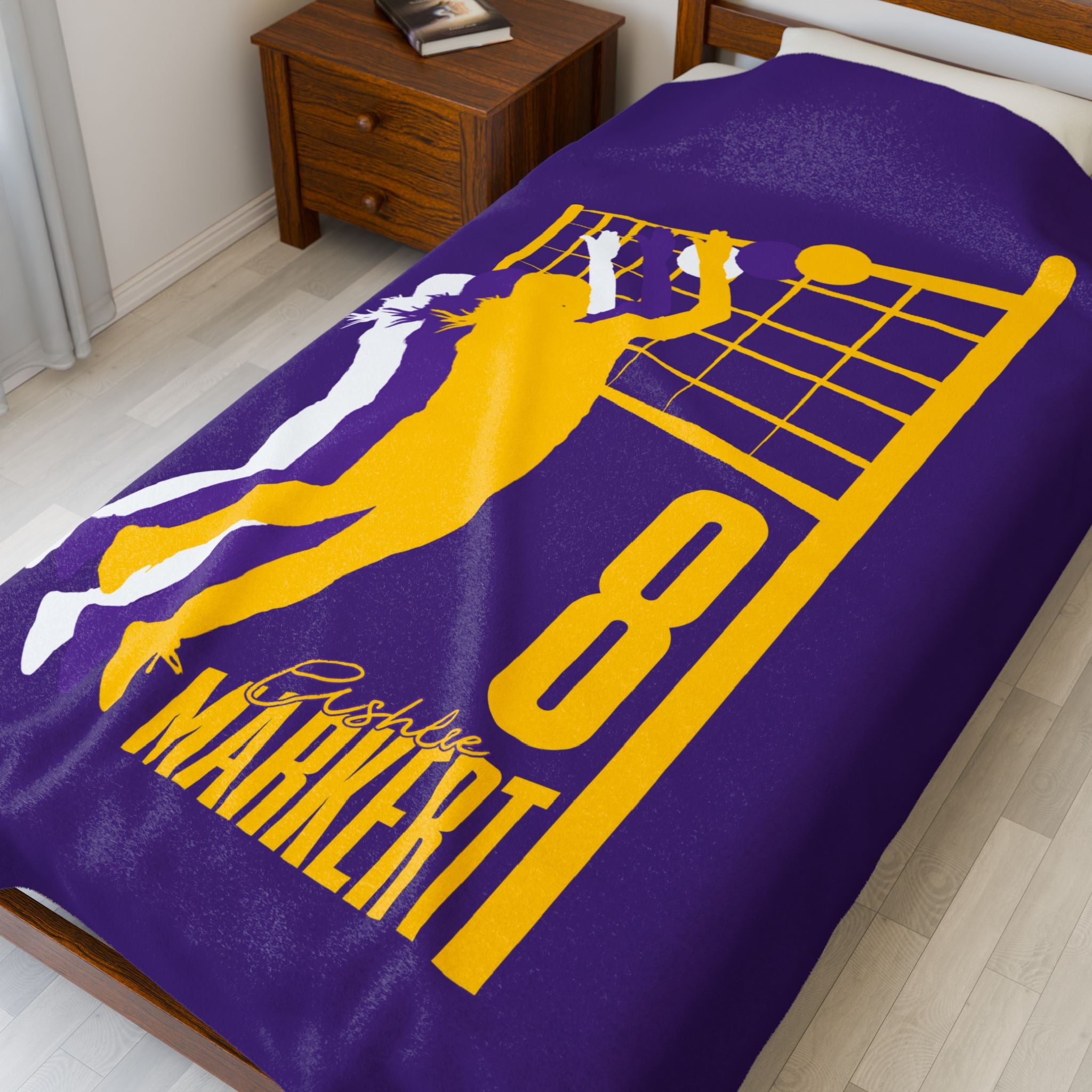 Ashley Markert Velveteen Plush Blanket
