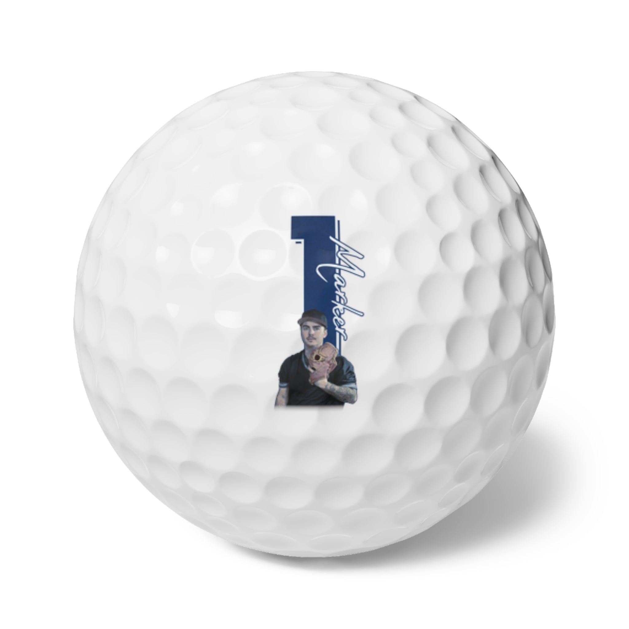 Joey Marker Golf Balls, 6pc