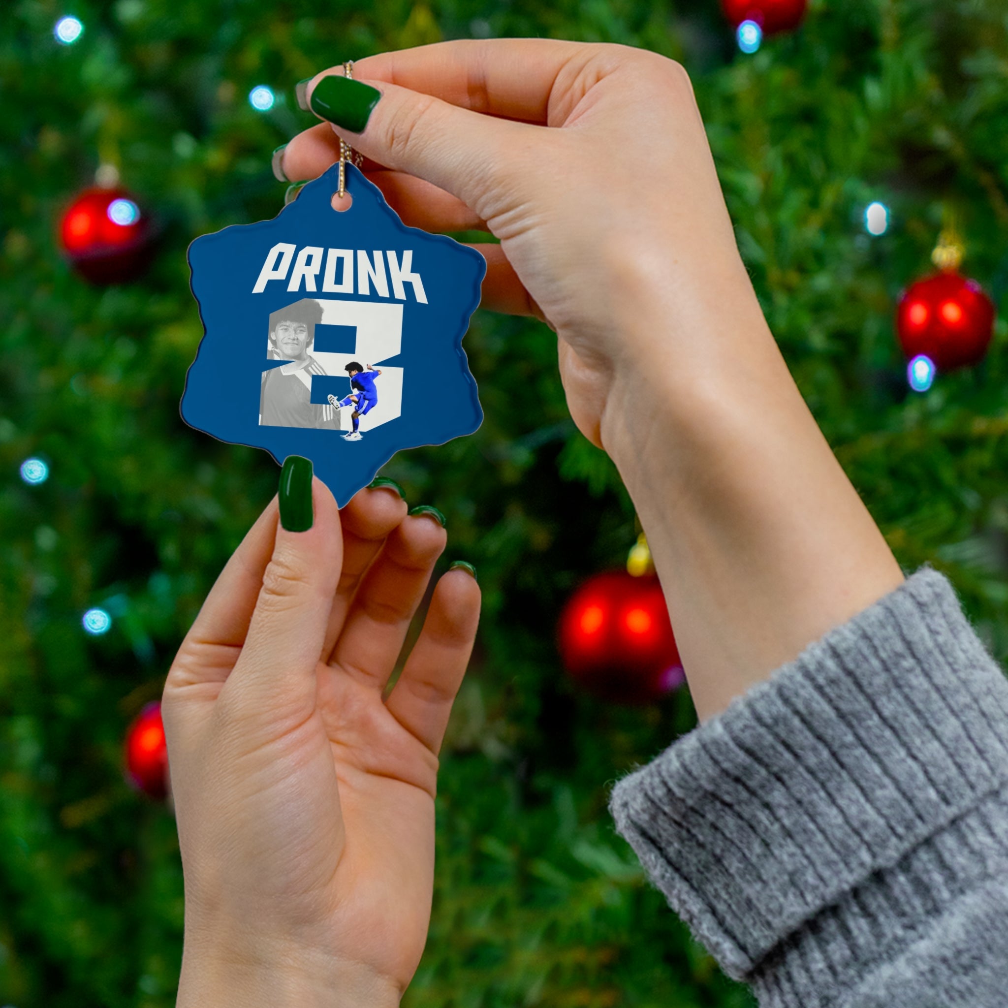Logan Pronk Ceramic Ornament