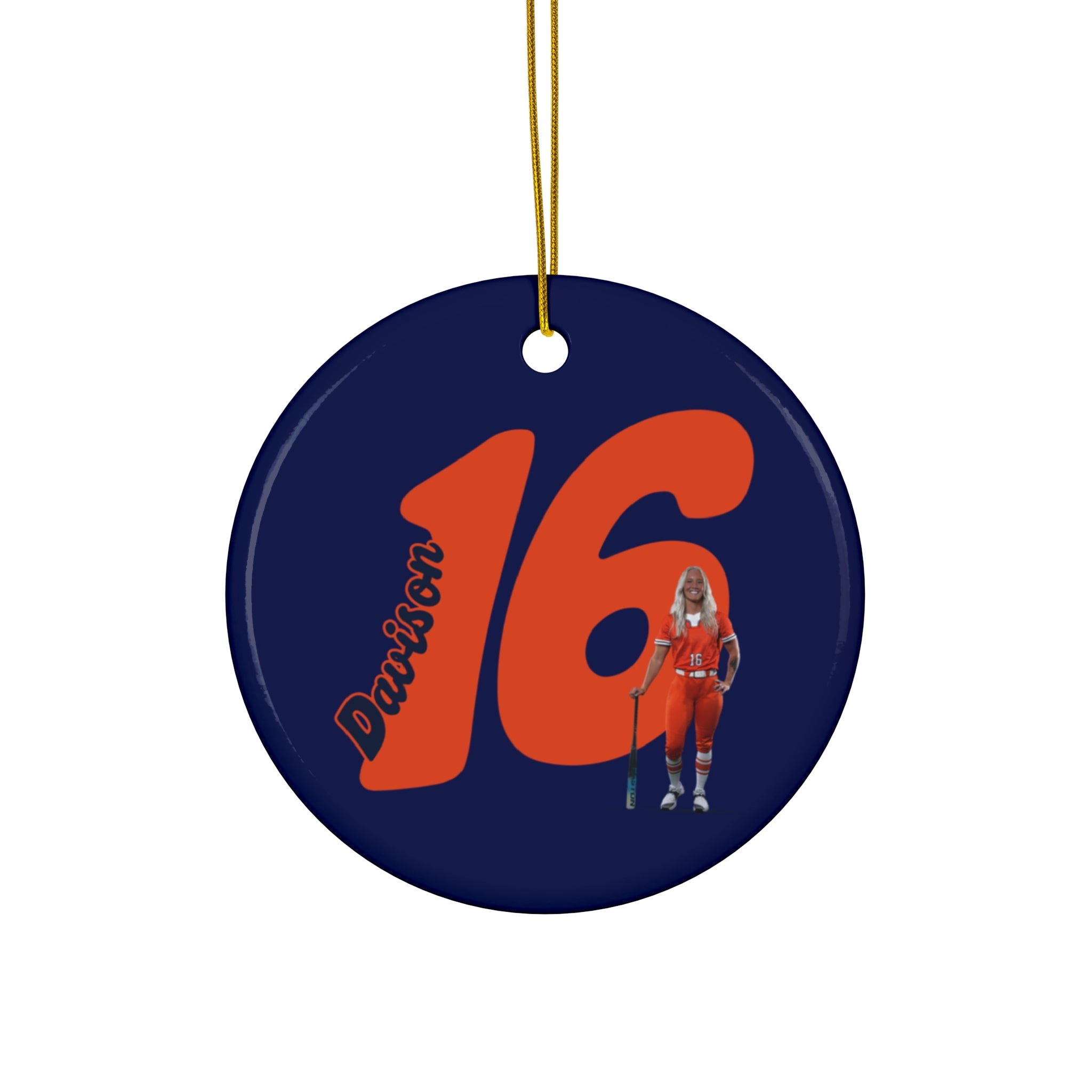 Taylor Davison Ceramic Ornament