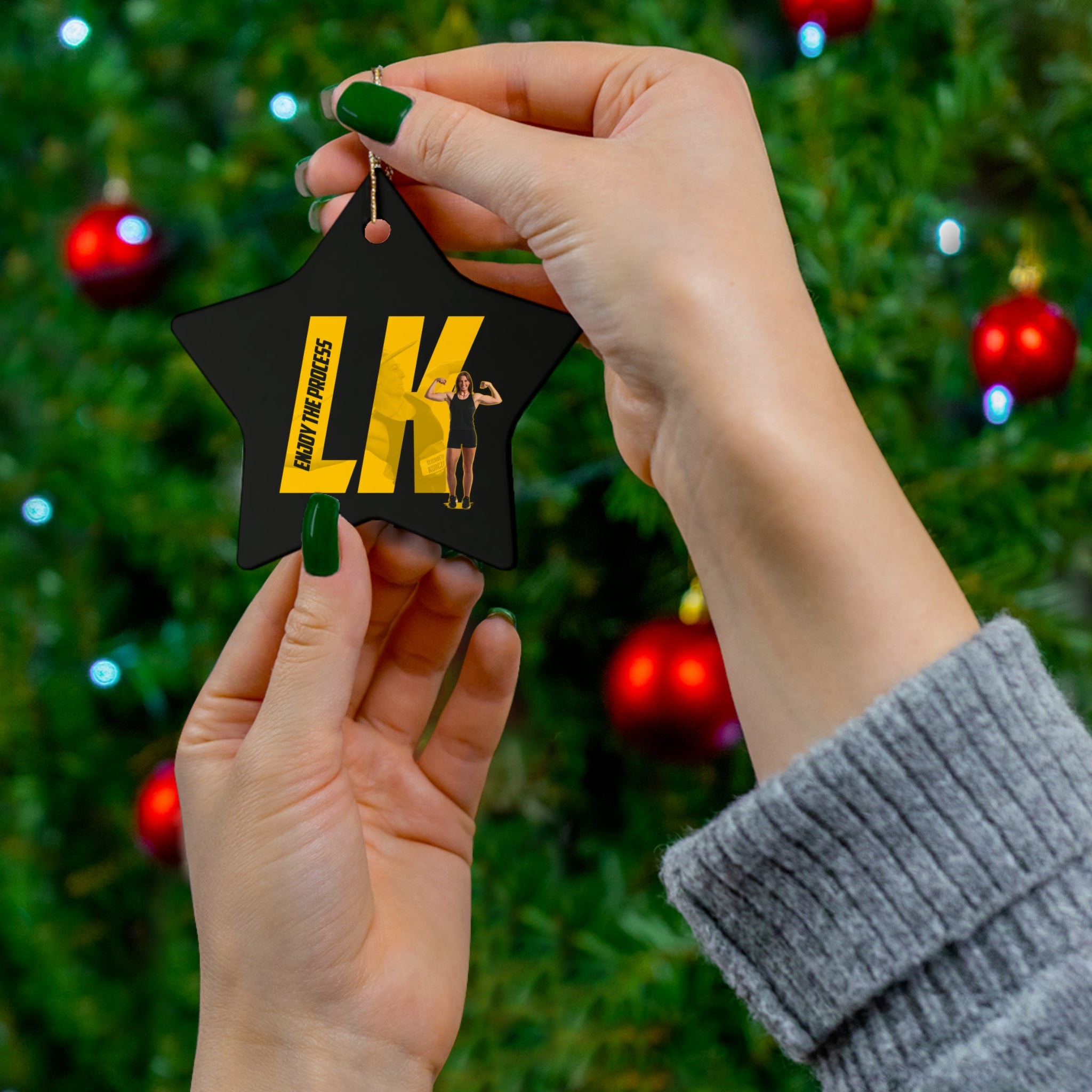 Lizzy Korczak Ceramic Ornament