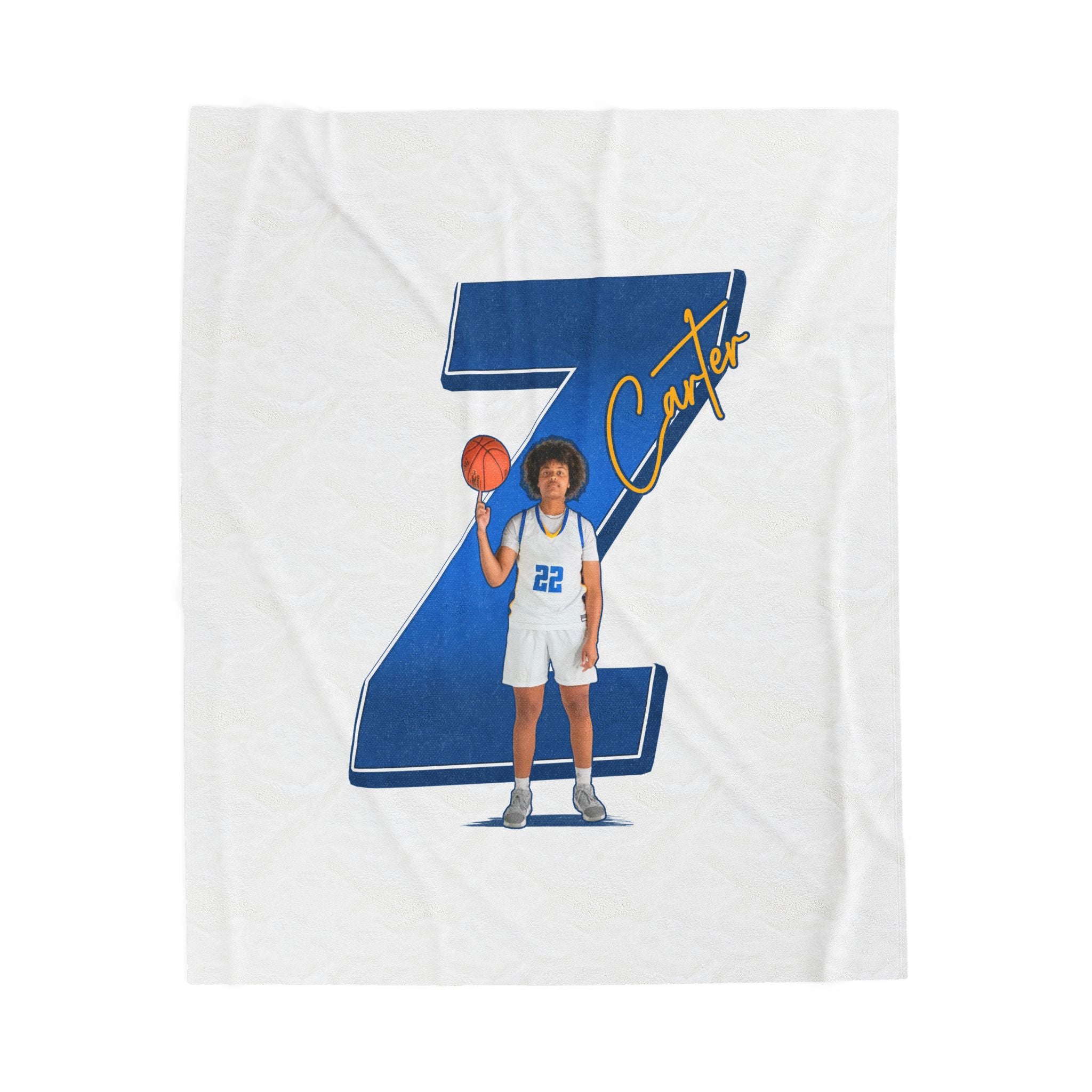 Zylah Carter Velveteen Plush Blanket