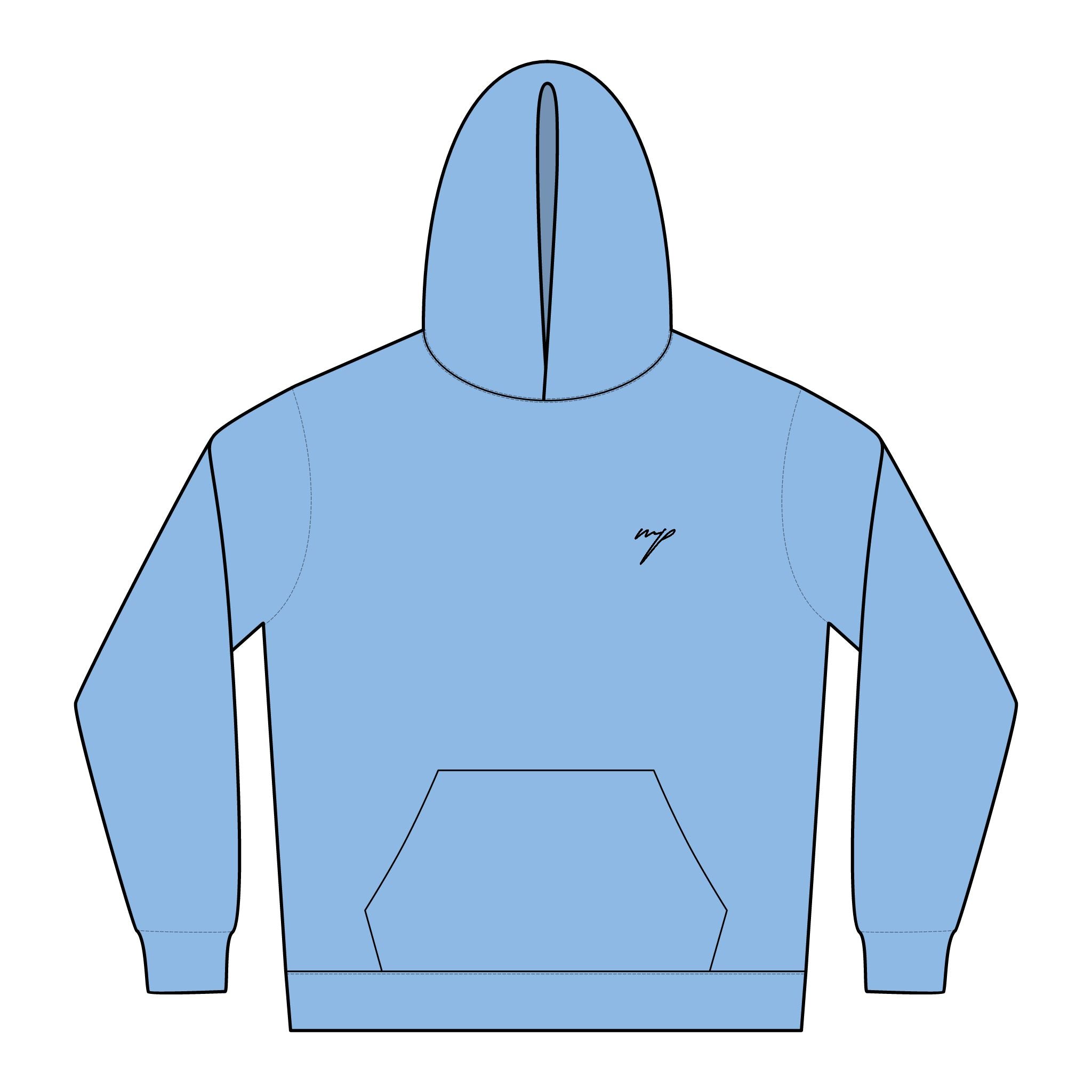 MyPlayer Base Hoodie BLACK LOGO