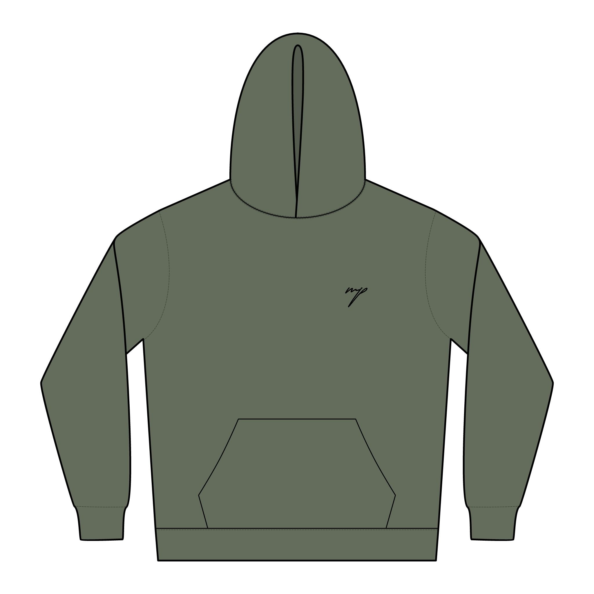 MyPlayer Base Hoodie BLACK LOGO