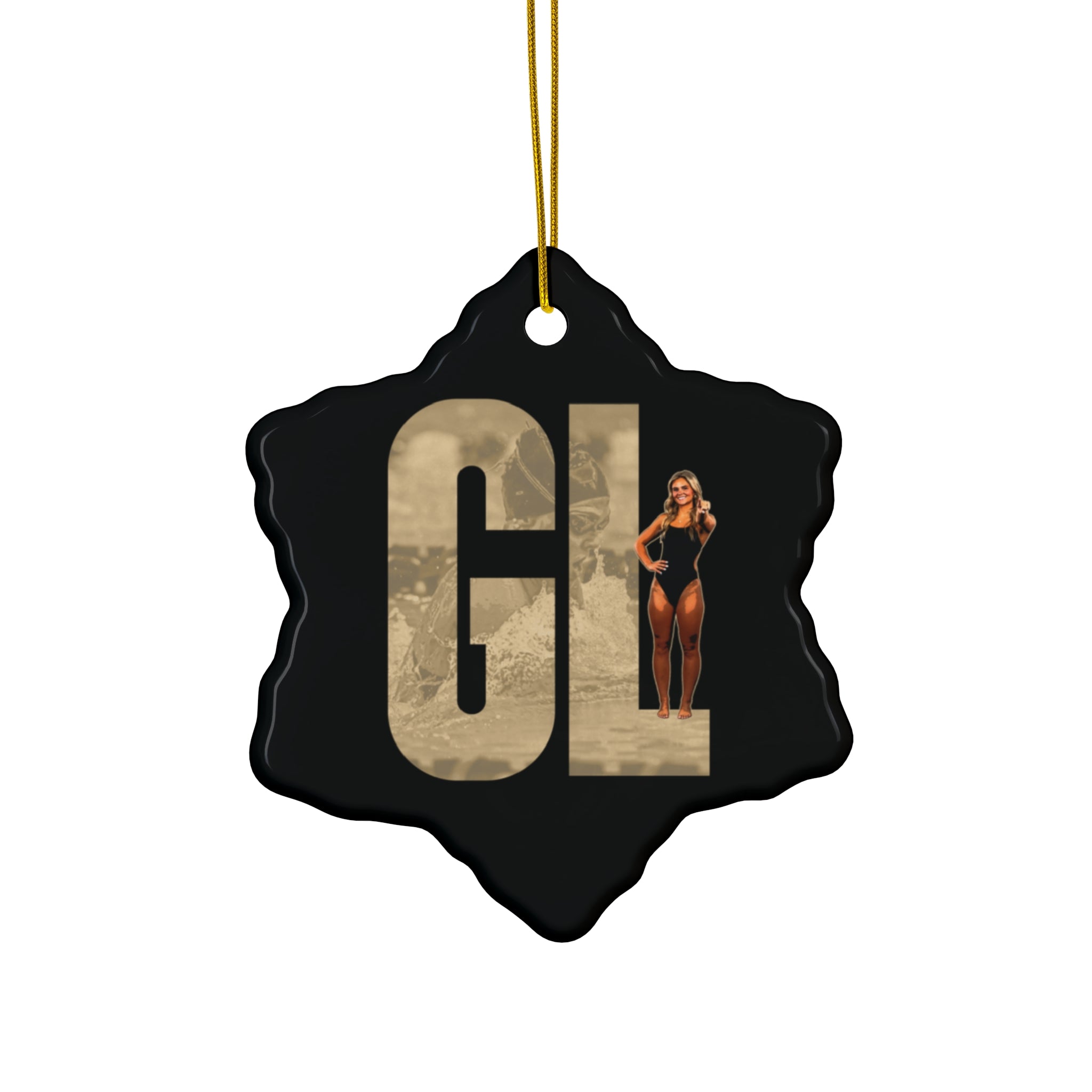 Grace Lux Ceramic Ornament