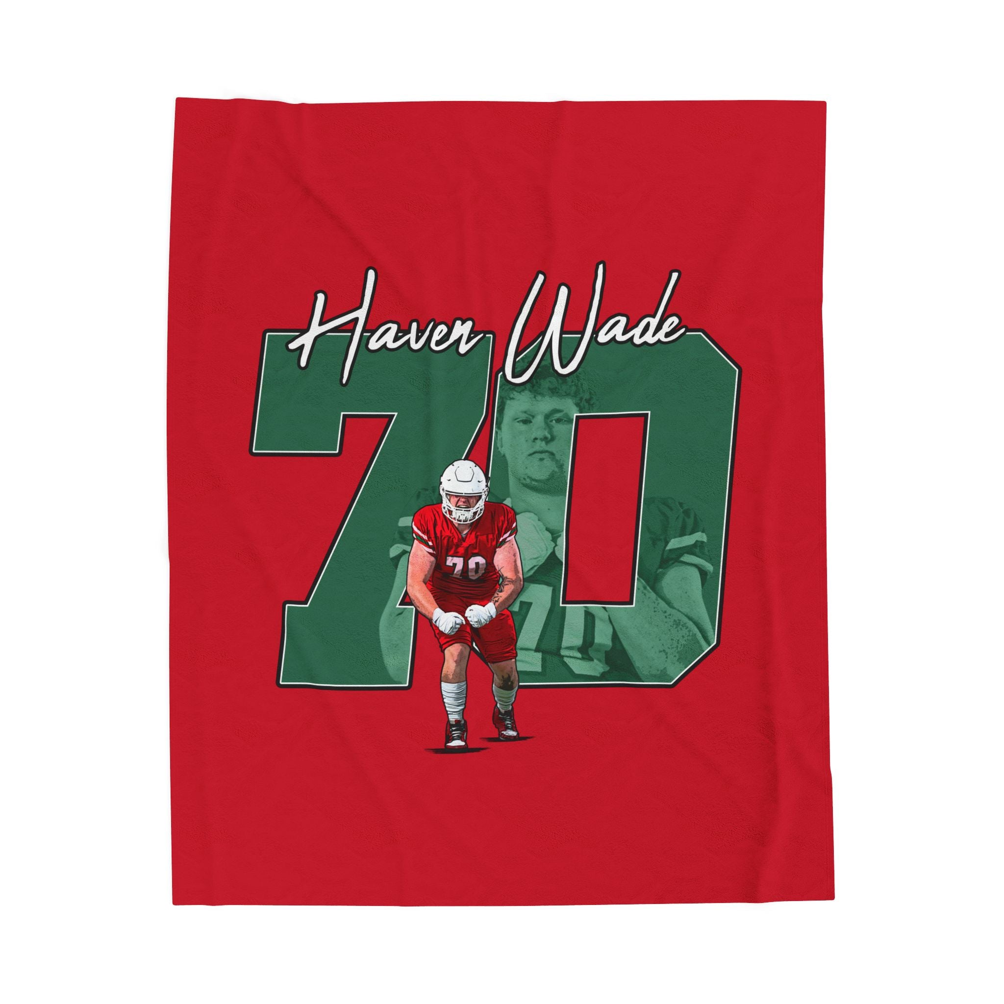 Haven Wade Velveteen Plush Blanket