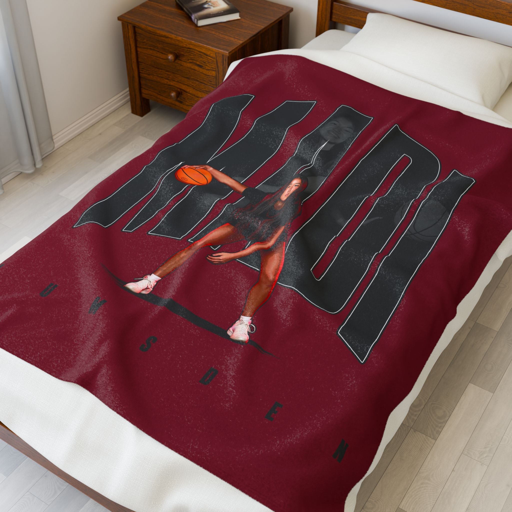 Madi Lumsden Velveteen Plush Blanket