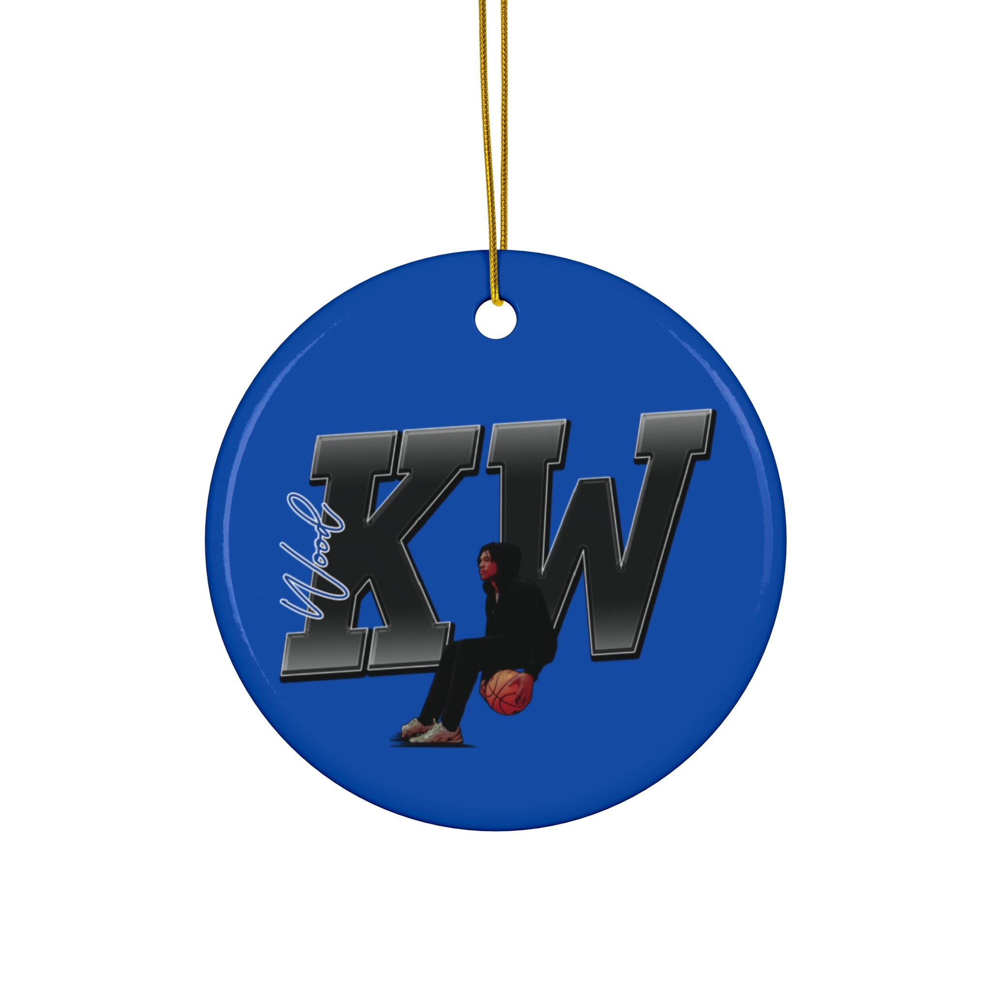 Keimarien Wood Ceramic Ornament