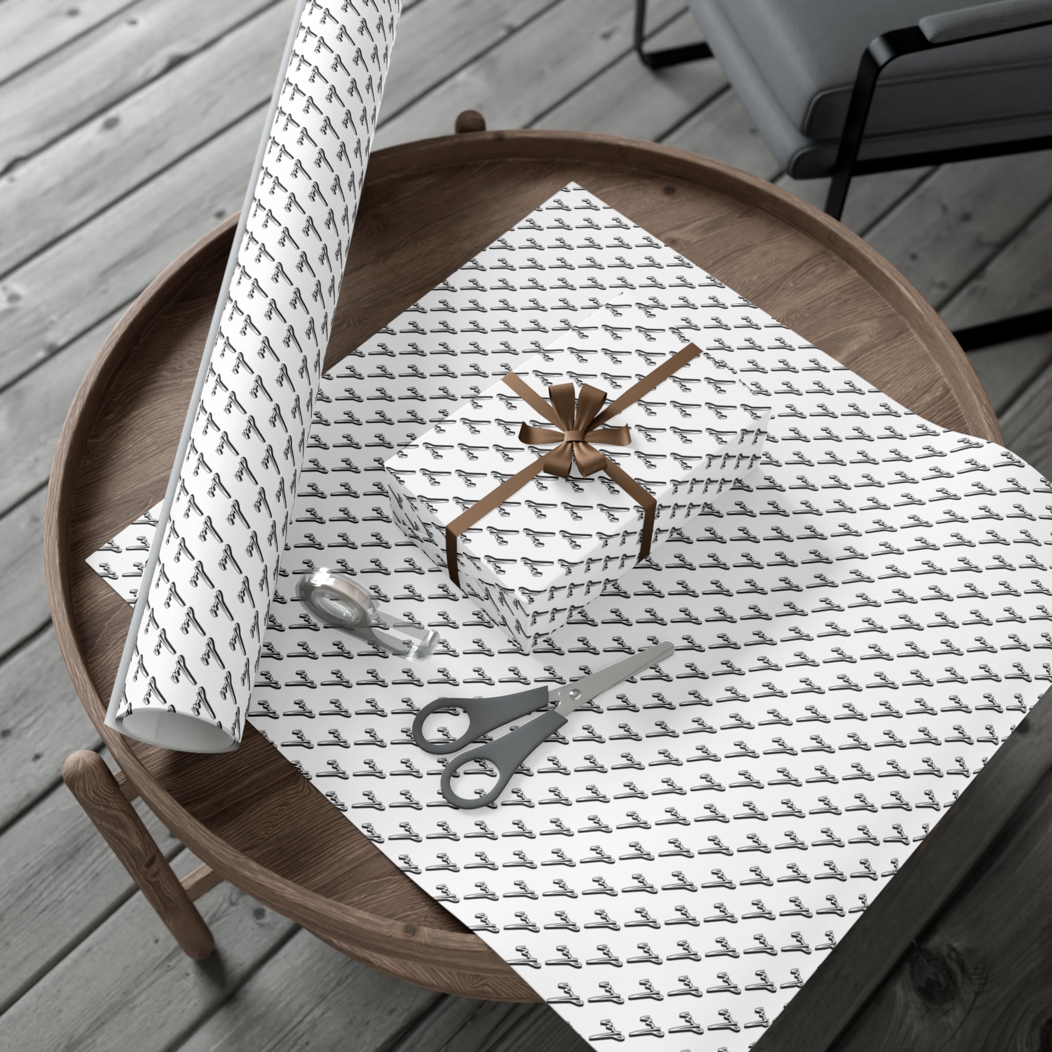 MyPlayer Branded Wrapping Paper (White #2)