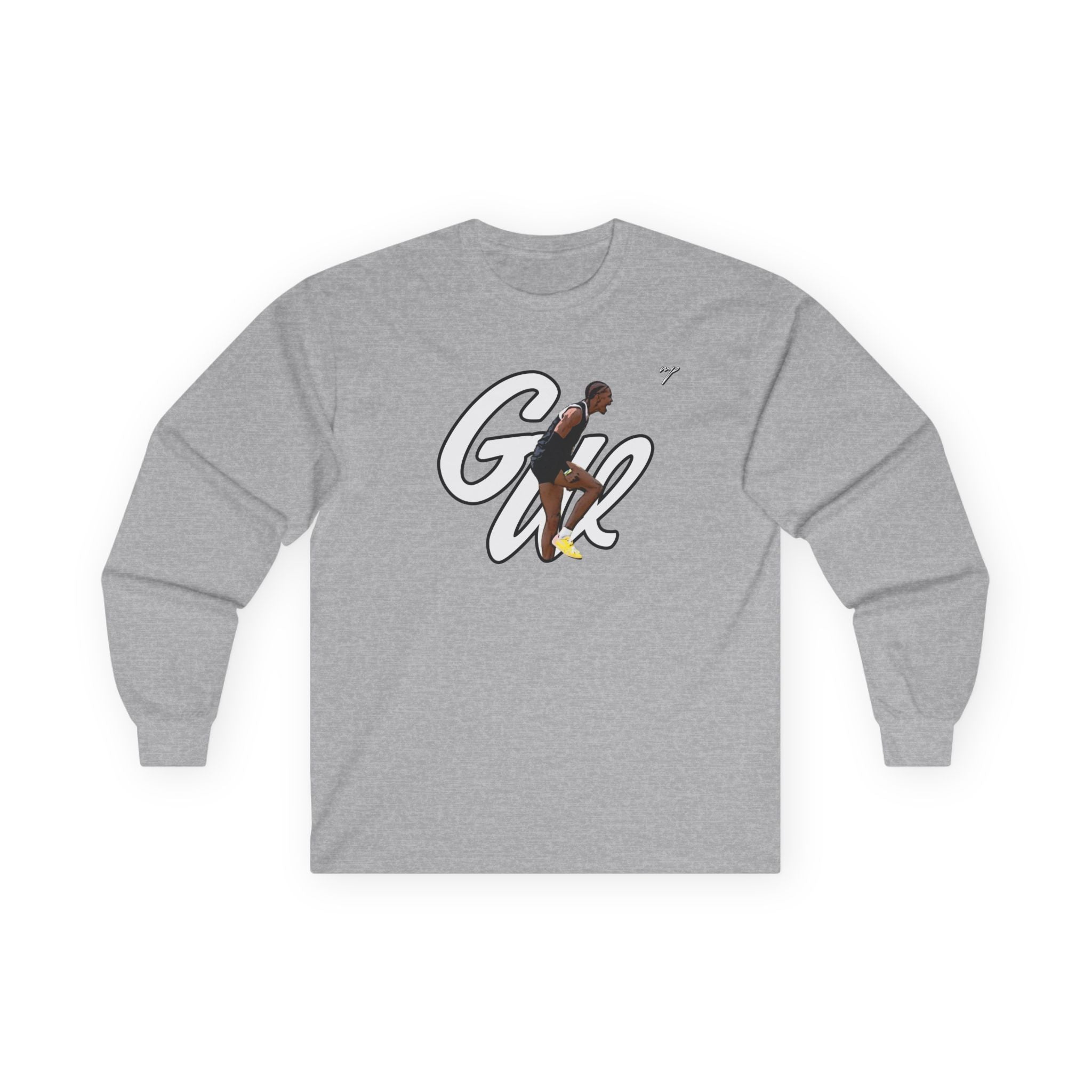 Geron White Long Sleeve Tee