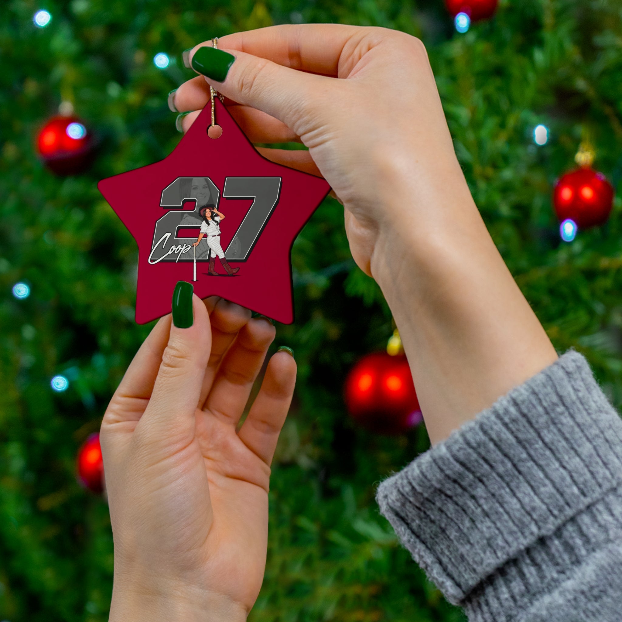 KateLynn Cooper Ceramic Ornament