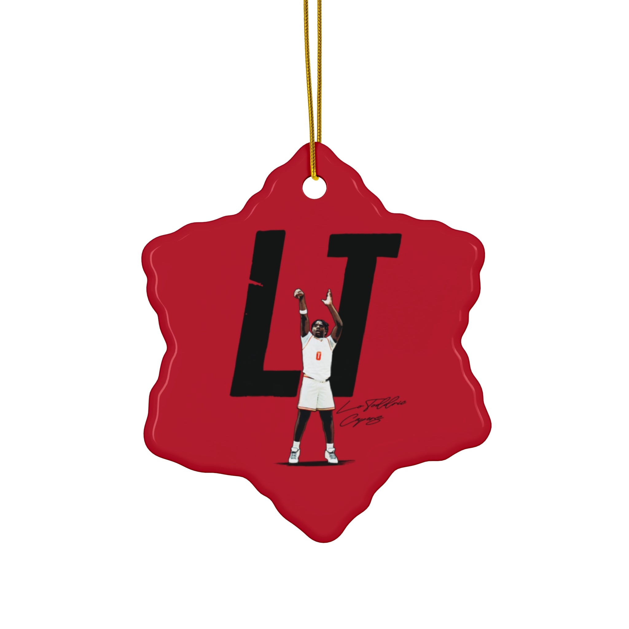 LoToddric Capers Ceramic Ornament