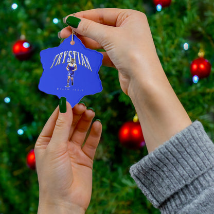Trystian Juarez Ceramic Ornament