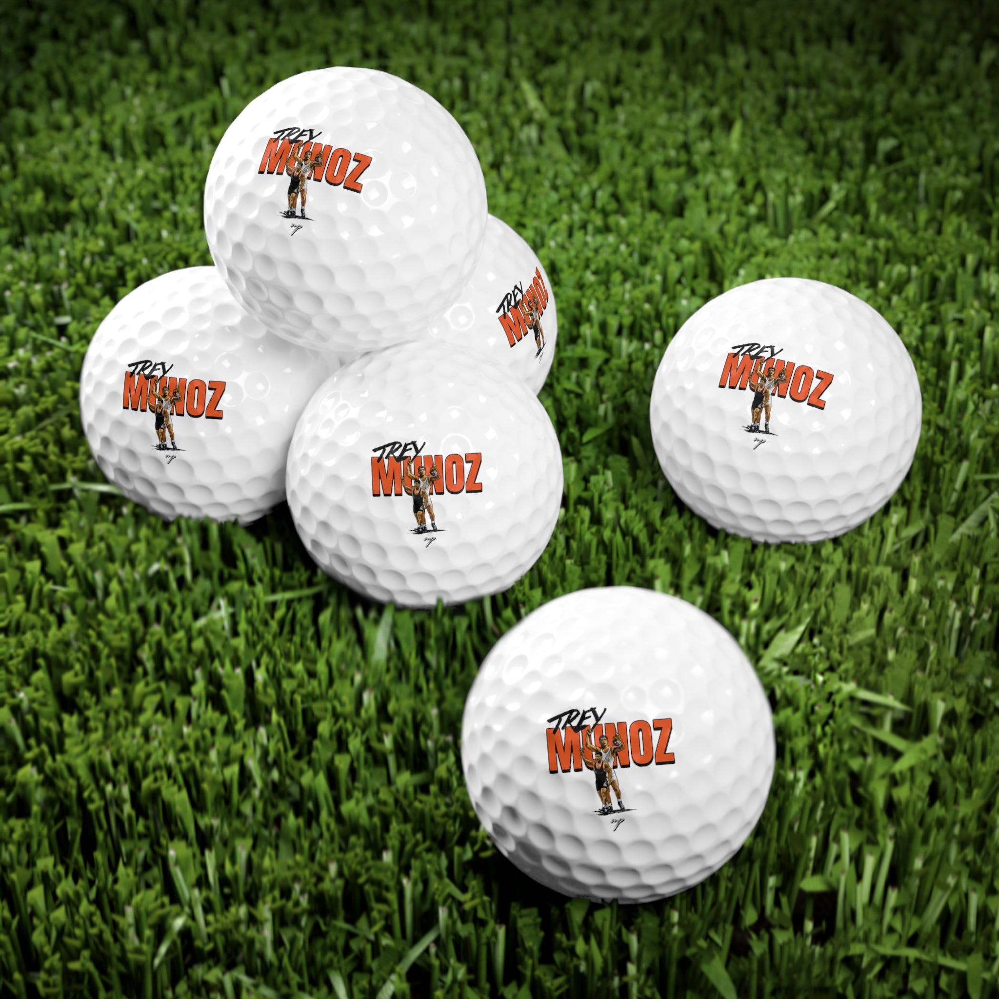 Trey Munoz Golf Balls, 6pc