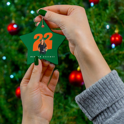 Nevaeh Elliott Ceramic Ornament