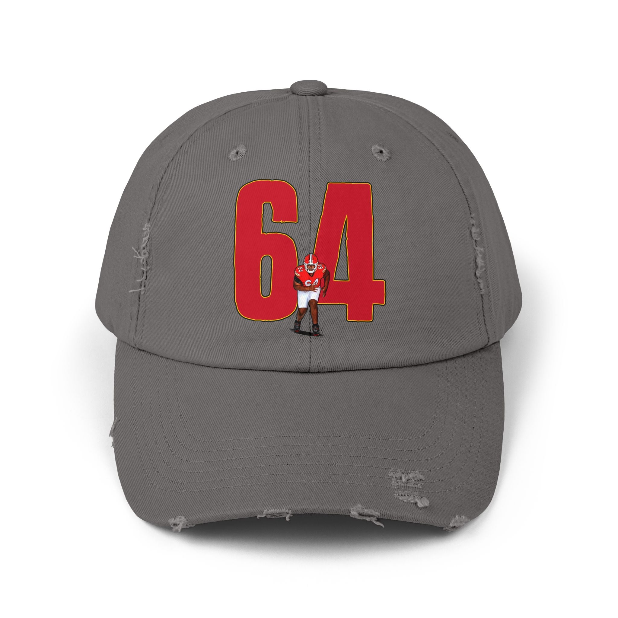 Aaron Folivi Distressed Dad Cap
