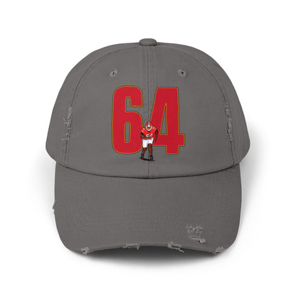 Aaron Folivi Distressed Dad Cap