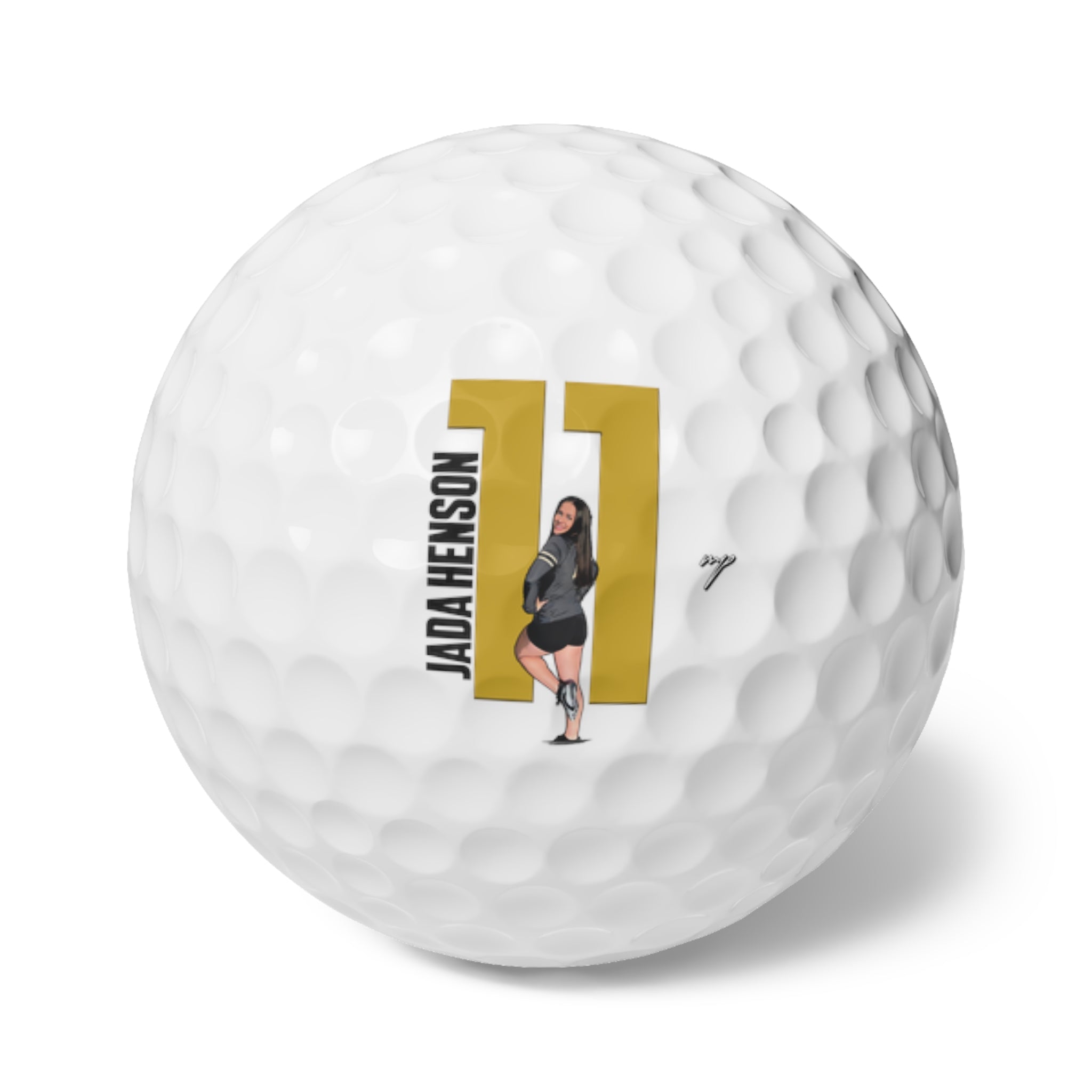 Jada Henson Golf Balls, 6pc