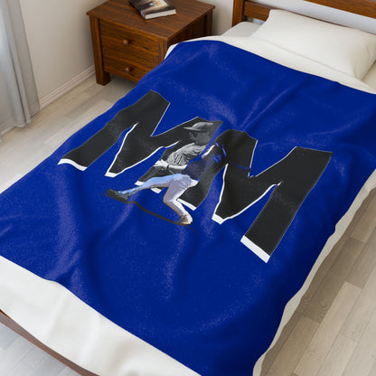 Max Mullane Velveteen Plush Blanket