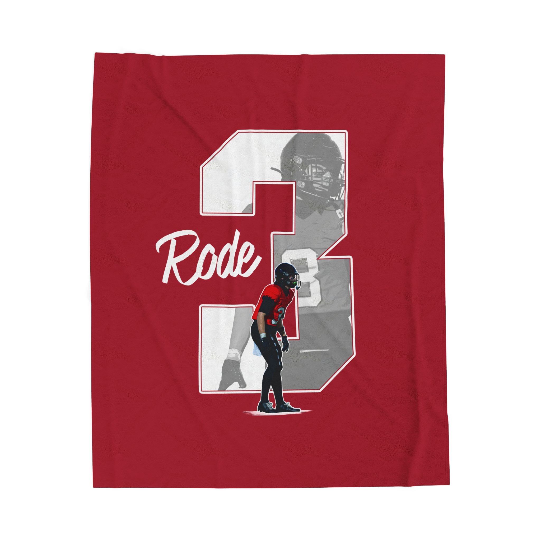 Parker Rode Velveteen Plush Blanket