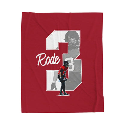 Parker Rode Velveteen Plush Blanket