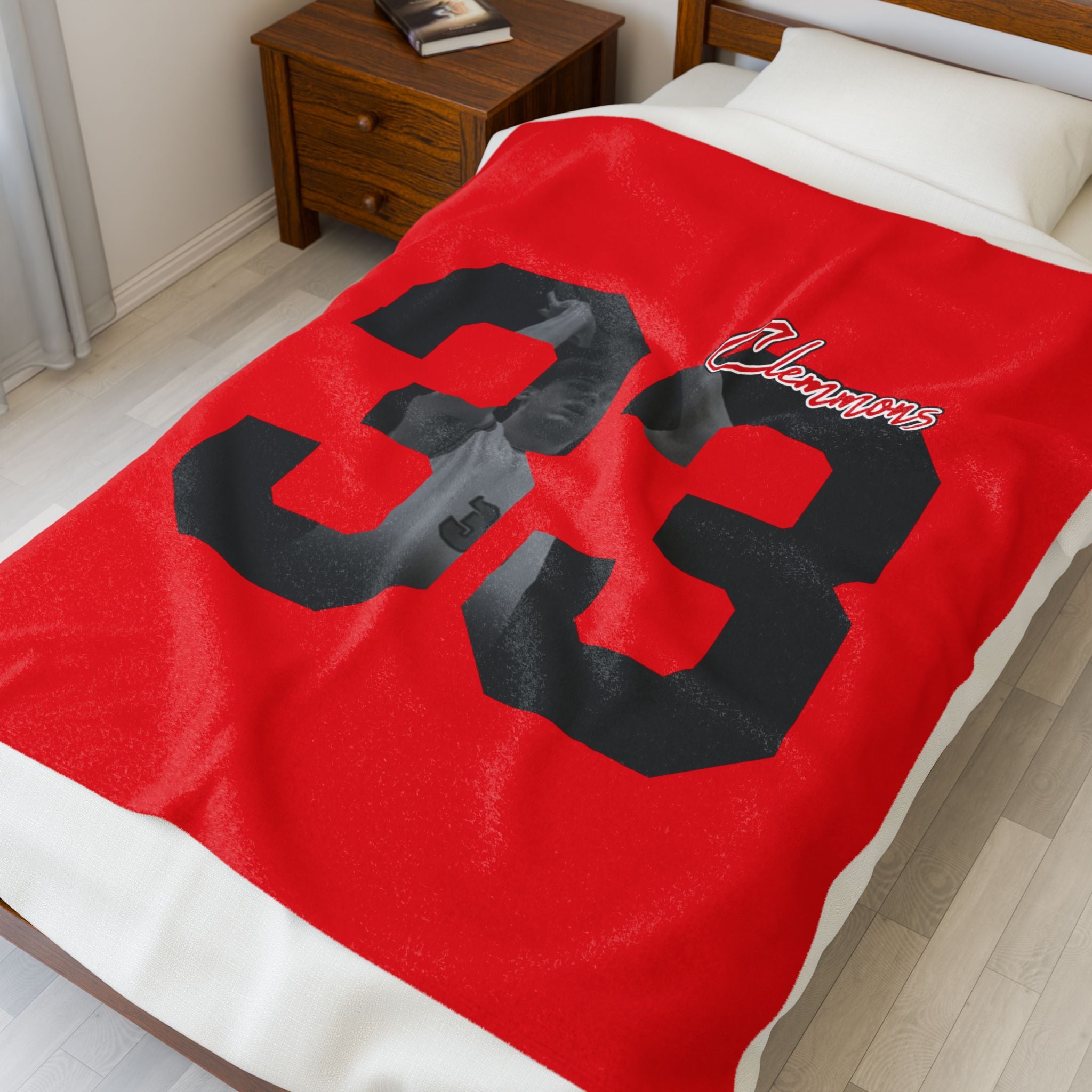 Gabe Clemmons Velveteen Plush Blanket