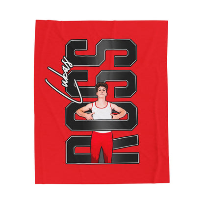 Lukas Ross Velveteen Plush Blanket